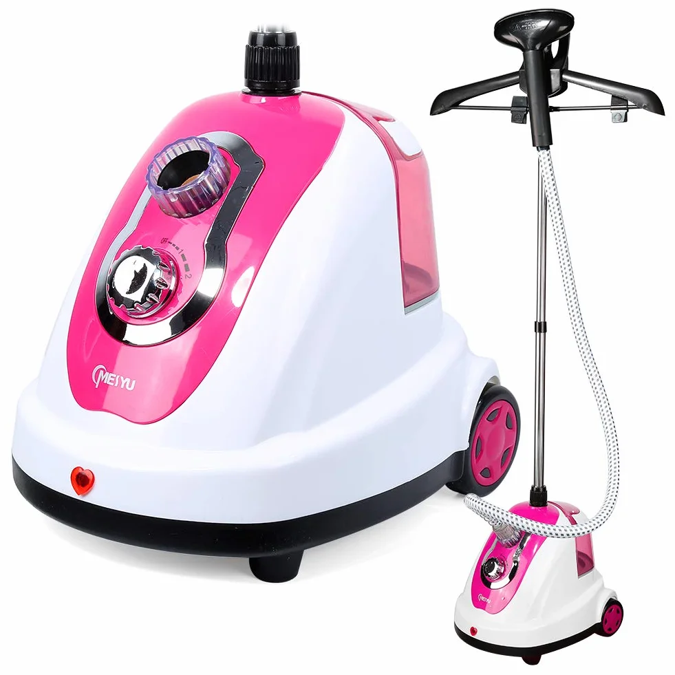 Garment Professional Steamer Pionowa maszyna do prasowania z płytą ze stali nierdzewnej, ciągły strumień pary, drążek teleskopowy, zbiornik 1,7 l, akcesoria w zestawie, 1700 W 30 g/min 230 V/50H