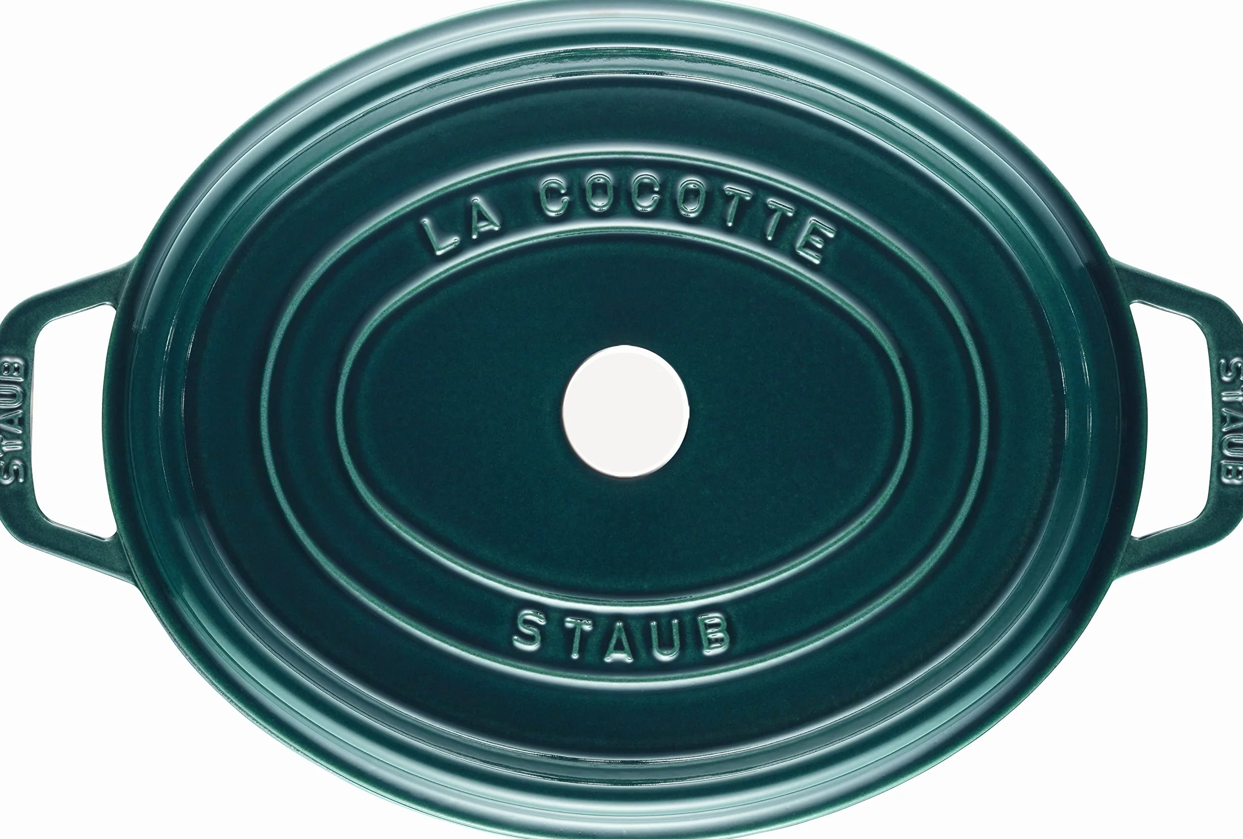 STAUB Gusseisen Bräter/Cocotte, Oval 31 cm, 5,5 L, La Mer