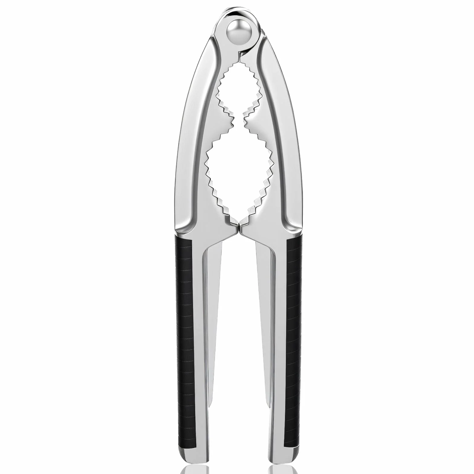 Tyqour Łuskacz do orzechów włoskich Nutcracker metalowy łuskacz do orzechów włoskich z antypoślizgowym uchwytem łuskacz do orzechów łuskacz do orzechów laskowych łuskacz do orzechów włoskich do