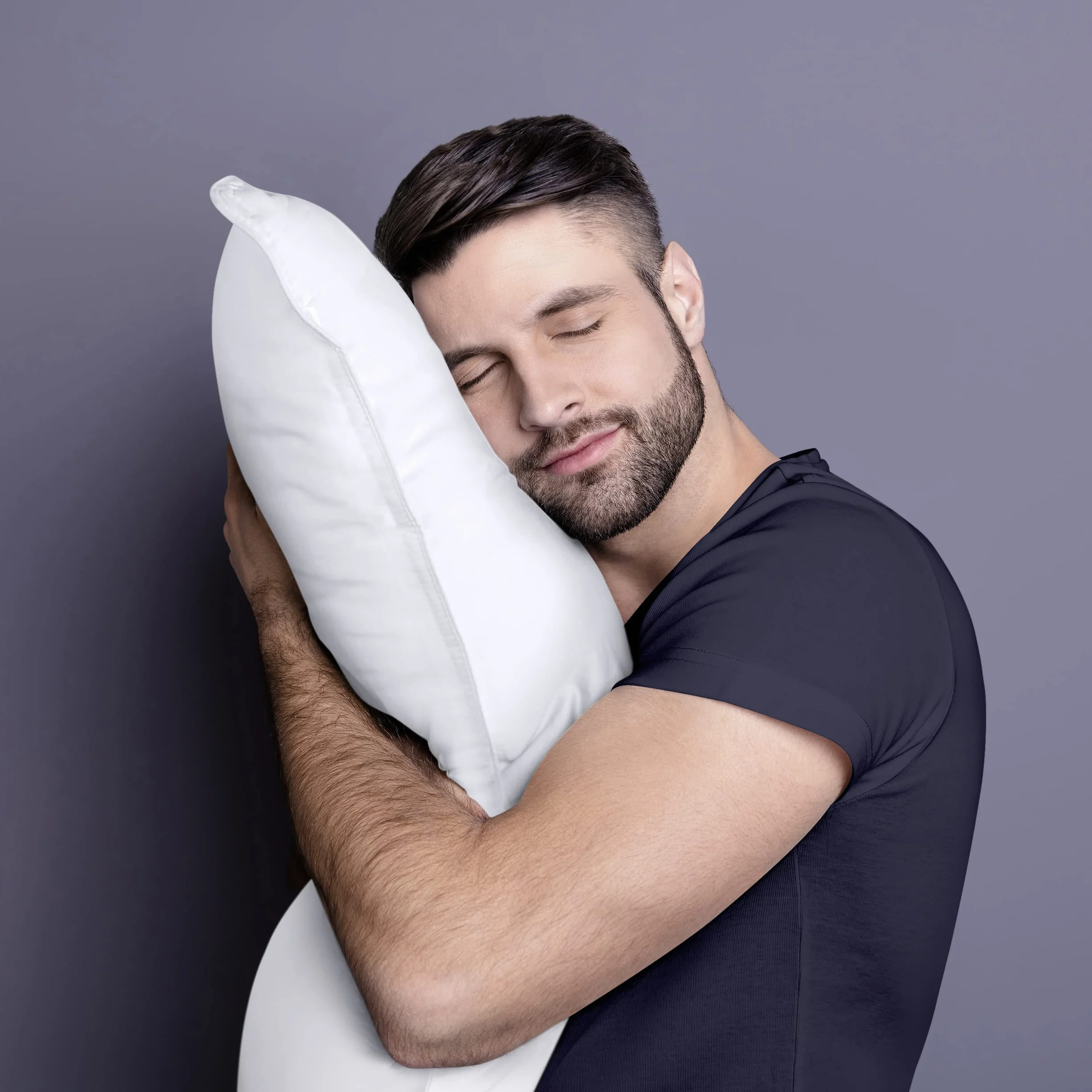 Utopia Bedding Premium Poduszki Łóżkowe (Zestaw 2 szt.), 50 x 70 cm Luksusowe Pluszowe Poduszki do Spania dla Pleców, Żołądek i Spiących na Boku (Bialy)