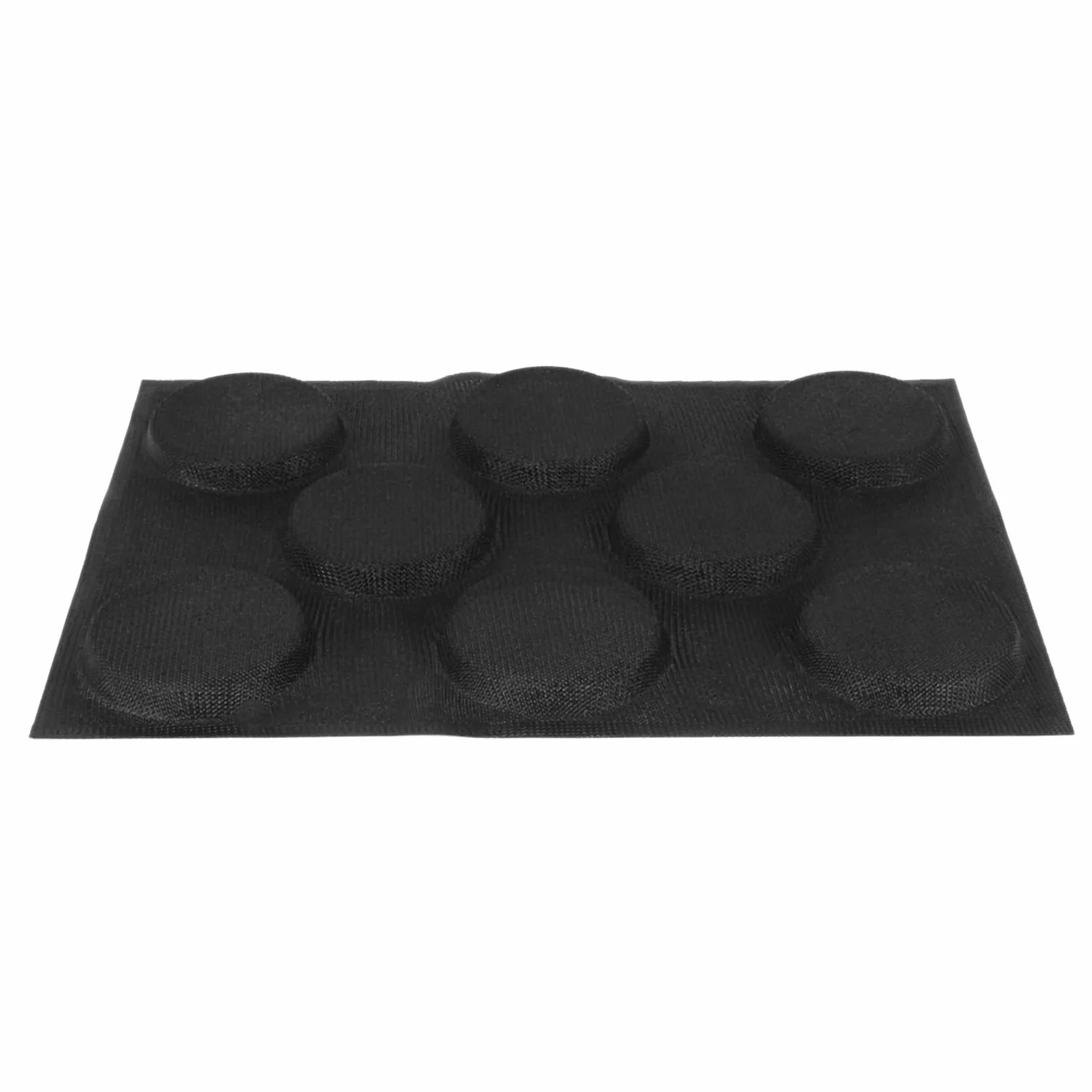 3X Hamburger silikonowy chleb tworzy perforowaną piekarnię nieprzywierającą foremkę do pieczenia arkuszy