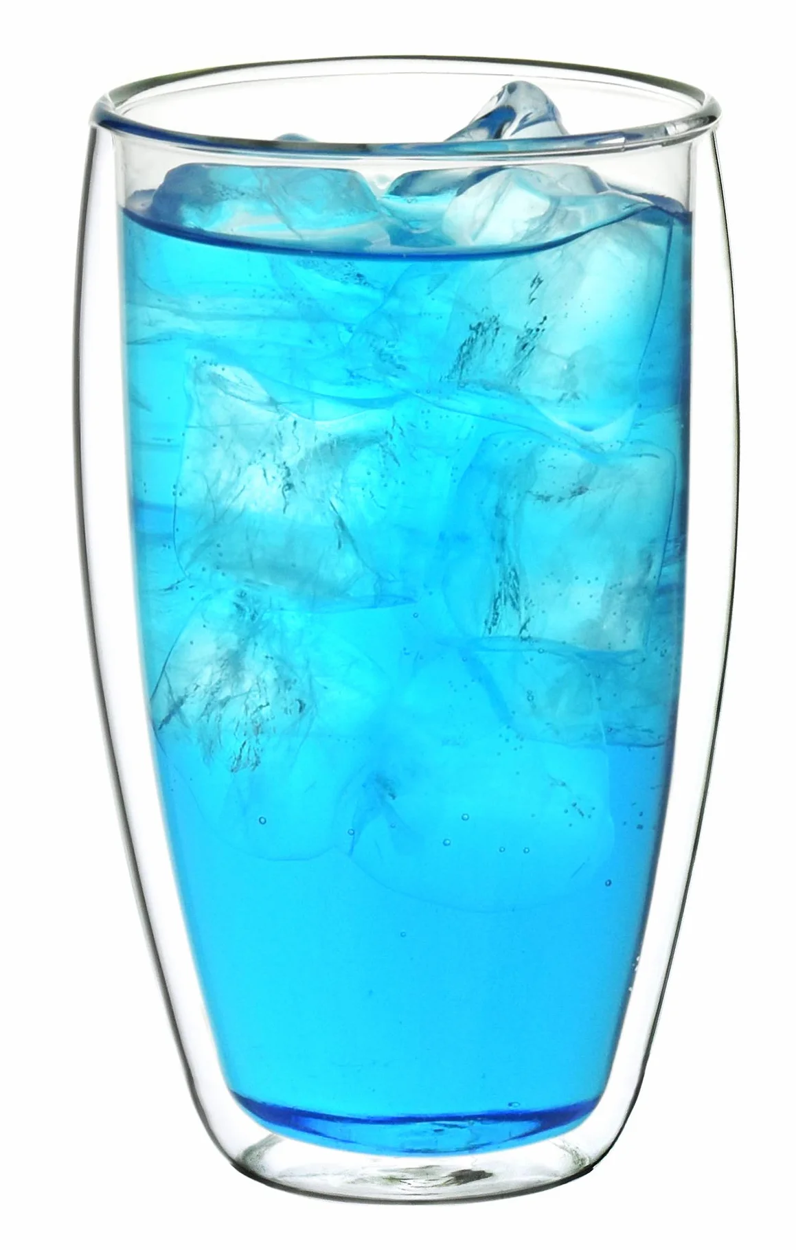 Creano Szklanki termiczne z podwójnymi ściankami, 400 ml, zestaw 8 sztuk, duże szklanki z podwójnymi ściankami, ze szkła borokrzemowego, szklanki do kawy, szklanki do herbaty, latte macchiato