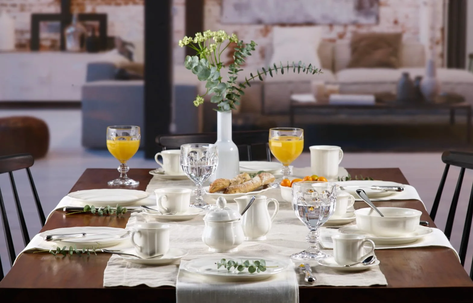 Villeroy & Boch Manoir Talerz śniadaniowy, 21 cm, porcelana premium, biały