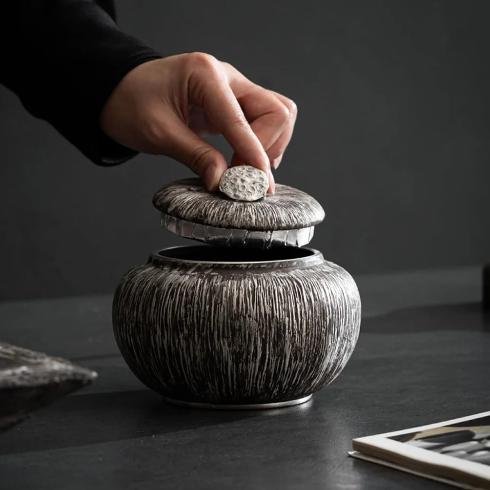 CMBSSTFC Ręcznie zamykane puszki na herbatę, słoiki na cukier, przechowywanie kamionki, zestawy ceramiczne, zamykane puszki na herbatę