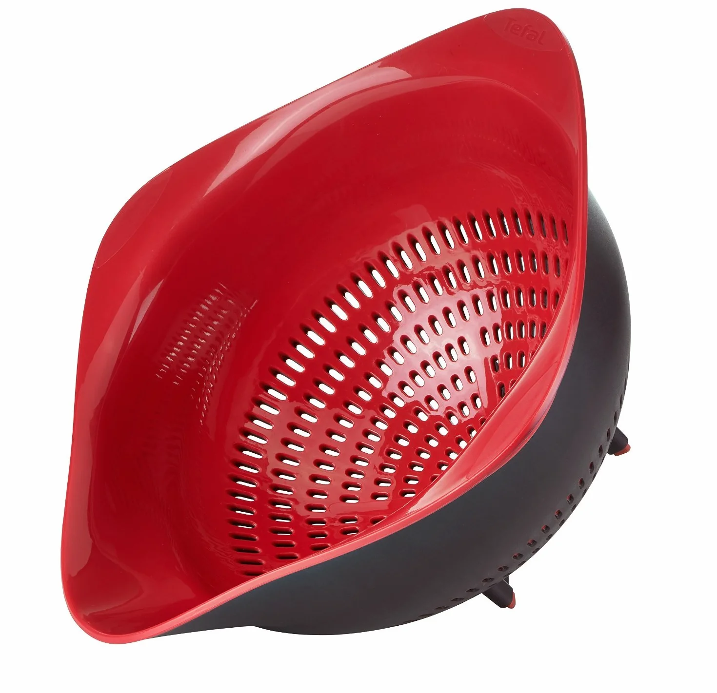 TEFAL Ingenio K2070614, Durszlak Ingenio, Stabilne nóżki, Wyprofilowane krawędzie, Możliwość mycia w zmywarce