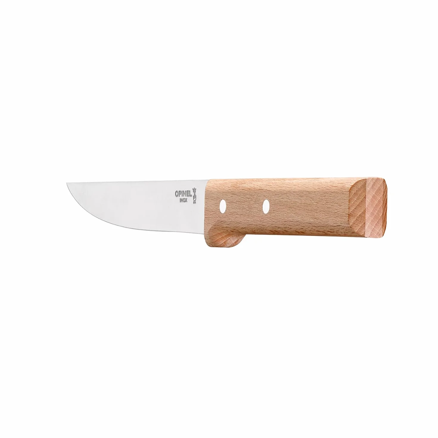 Opinel OP01838 zestaw równoległych noży kuchennych, stal nierdzewna Sandvik, nóż szefa, nóż do krojenia i uniwersalnego użytku, uchwyt z drewna bukowego, wielokolorowy, jeden rozmiar