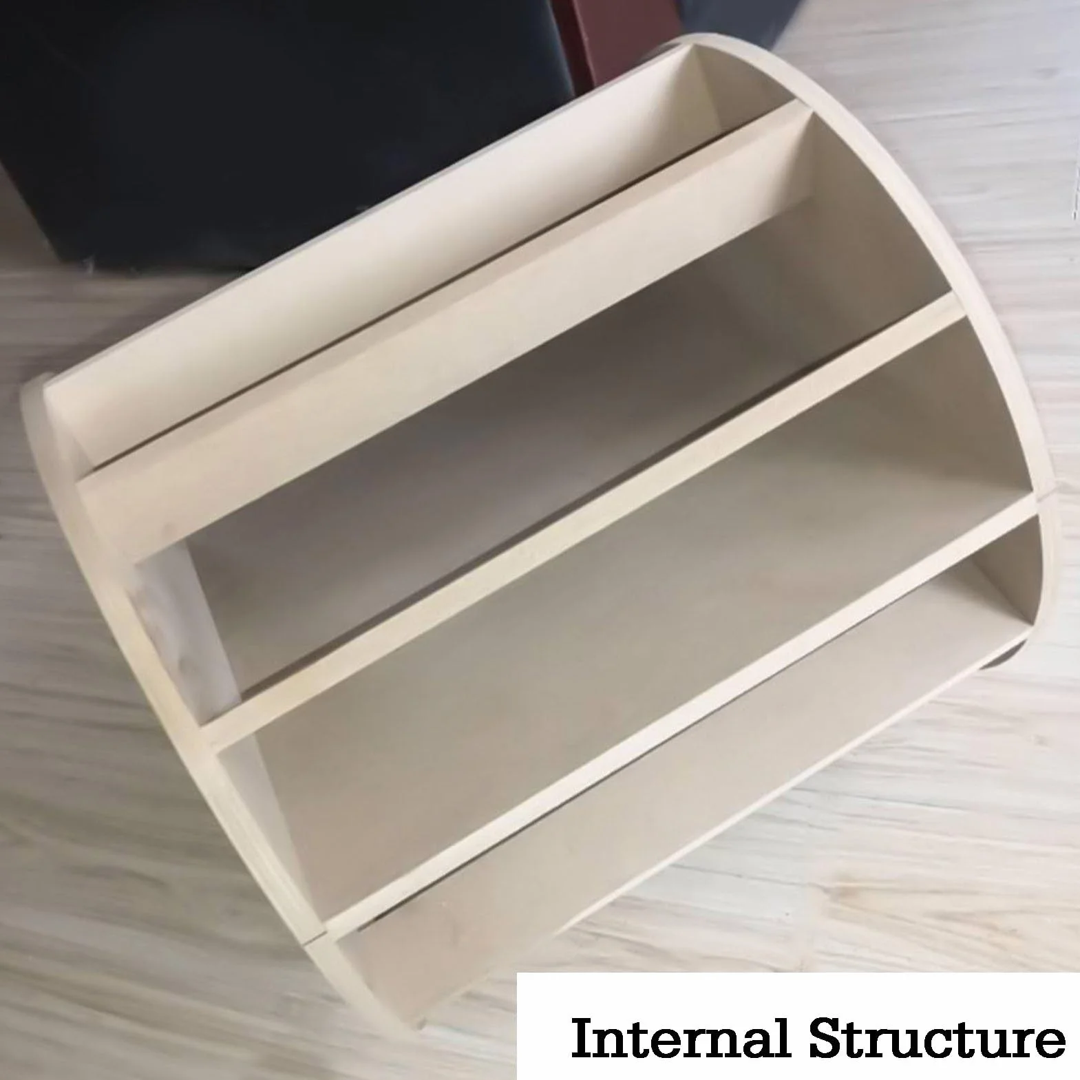 Okrągły stojak na biżuterię ślubną torby na buty organizer na imprezy weselne i urodzinowe 50 x 30 cm czarna platforma elegancka dekoracja do sklepów i imprez