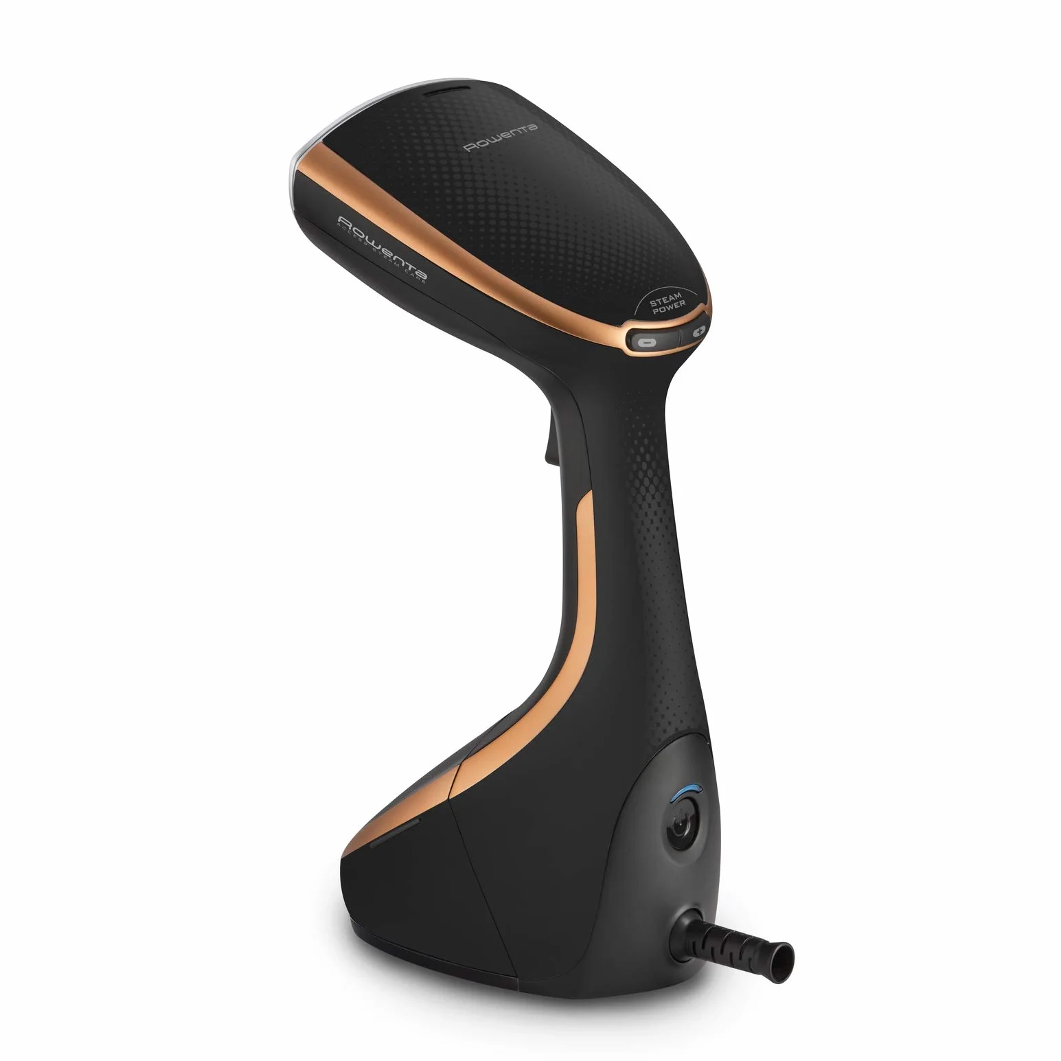 Rowenta DR9100D1 Access Steam Care szczotka parowa, 1600 W, zbiornik 200 ml, usuwa zmarszczki, zapachy i dezynfekcję, ogrzewanie 40 sekund, akcesoria do cienkiej i grubej odzieży, pionowa deska