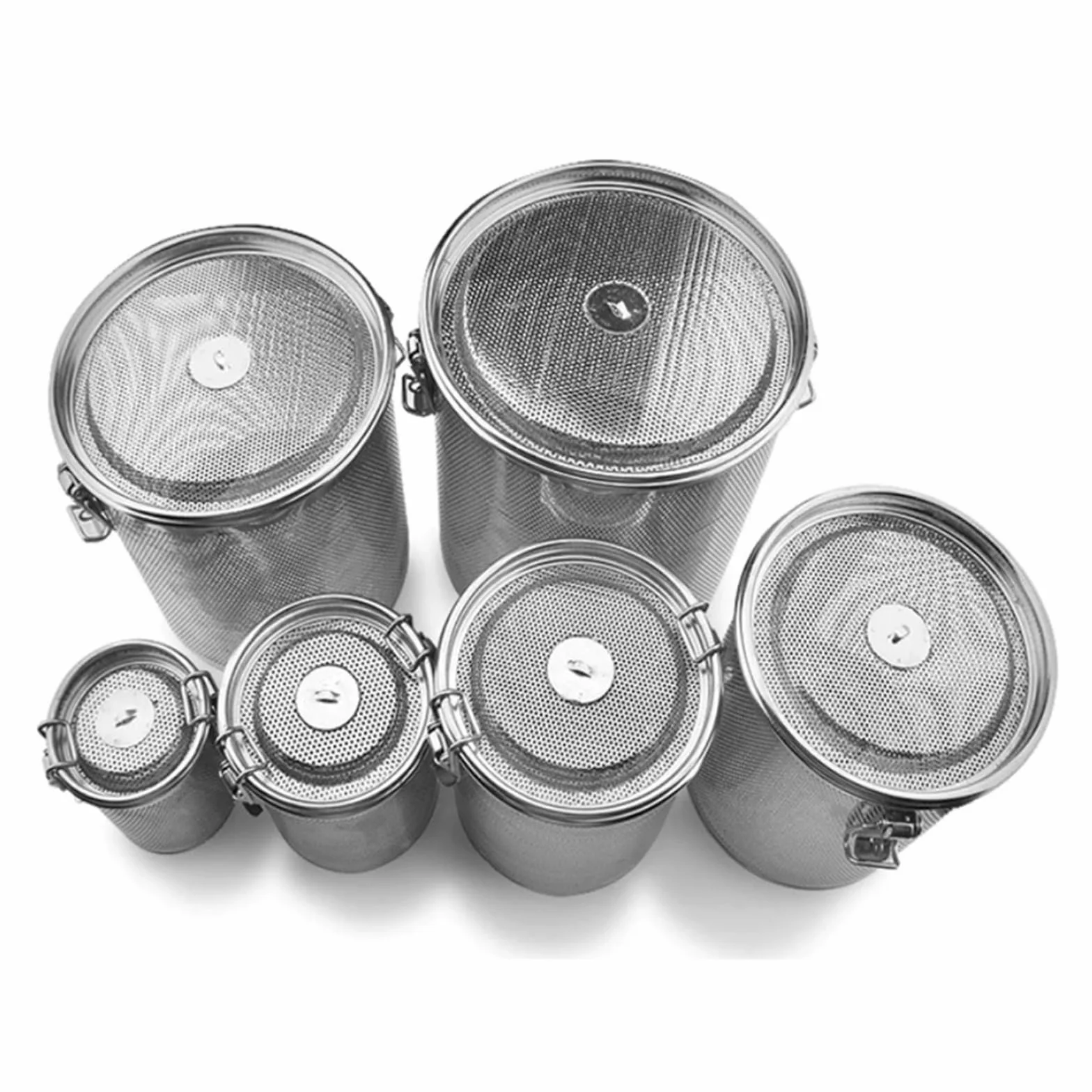 Sito do mąki 1 szt. 304 ze stali nierdzewnej zaparzacz do herbaty sitko do przypraw drobne oczka do zupy przyprawy koszyk separacyjny,Przesiewacz do mąki(0.3L)