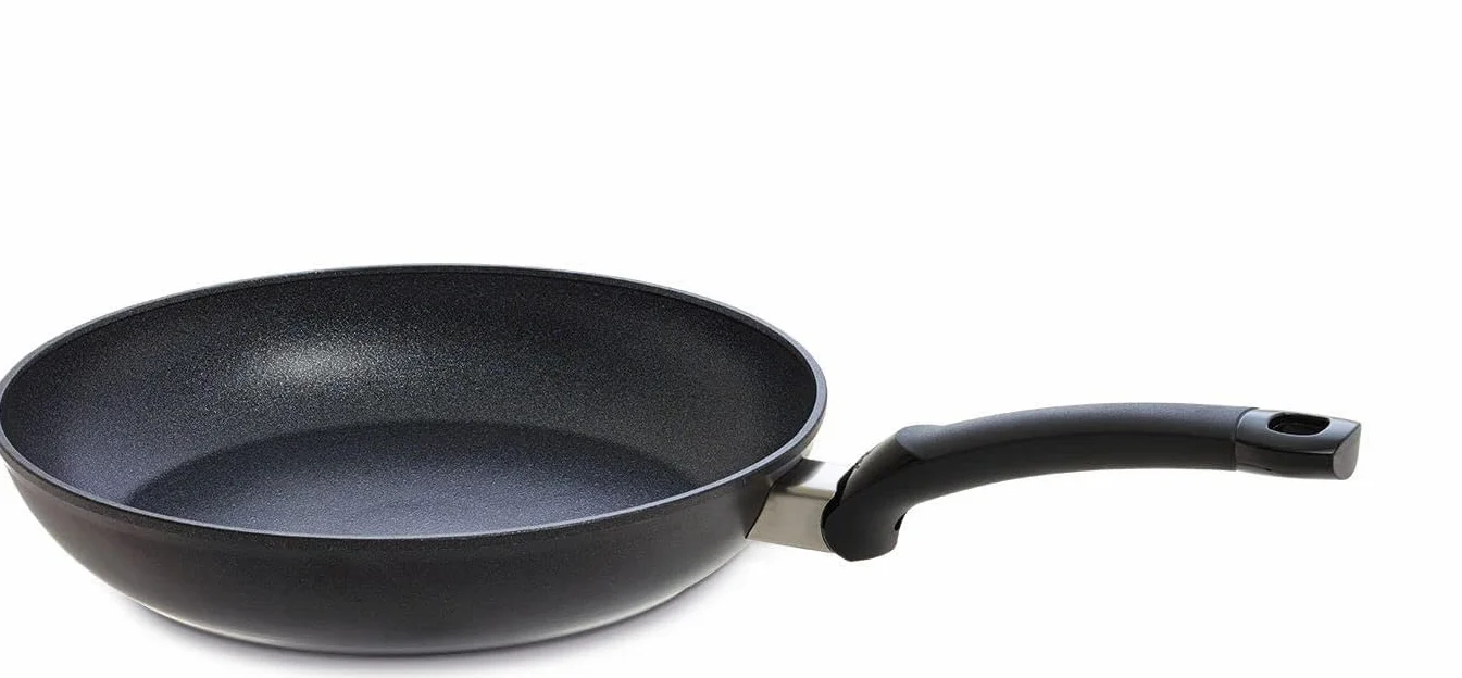 Fissler Adamant Comfort Zestaw Patelni 4-Częściowy (2 Patelnie 24 Cm Plus 28 Cm) Plus Szklana Pokrywka, Powlekane Patelnie Aluminiowe, Nieprzywierające