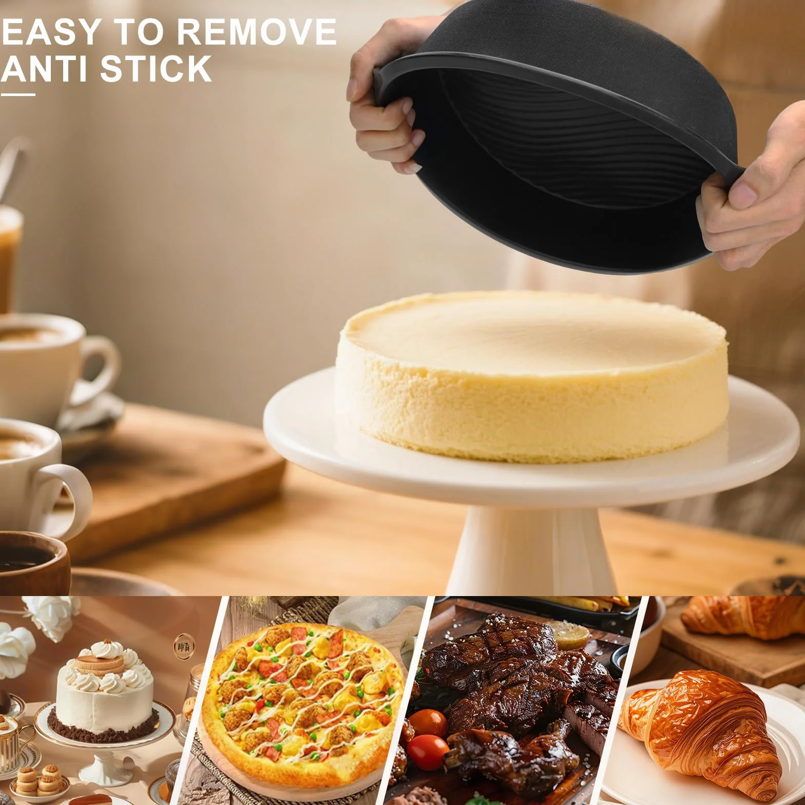 Zestaw akcesoriów do frytkownicy na gorące powietrze Kompatybilny z Ninja AF160EU, AF150EU, AF161EU, COSORI, Philips, akcesoria Airfryer, okrągłe