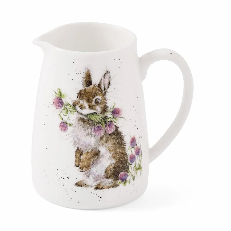 Royal Worcester Wrendale Deigns Kleine Posie lub pojedynczy krem 125 ml dzbanek królik