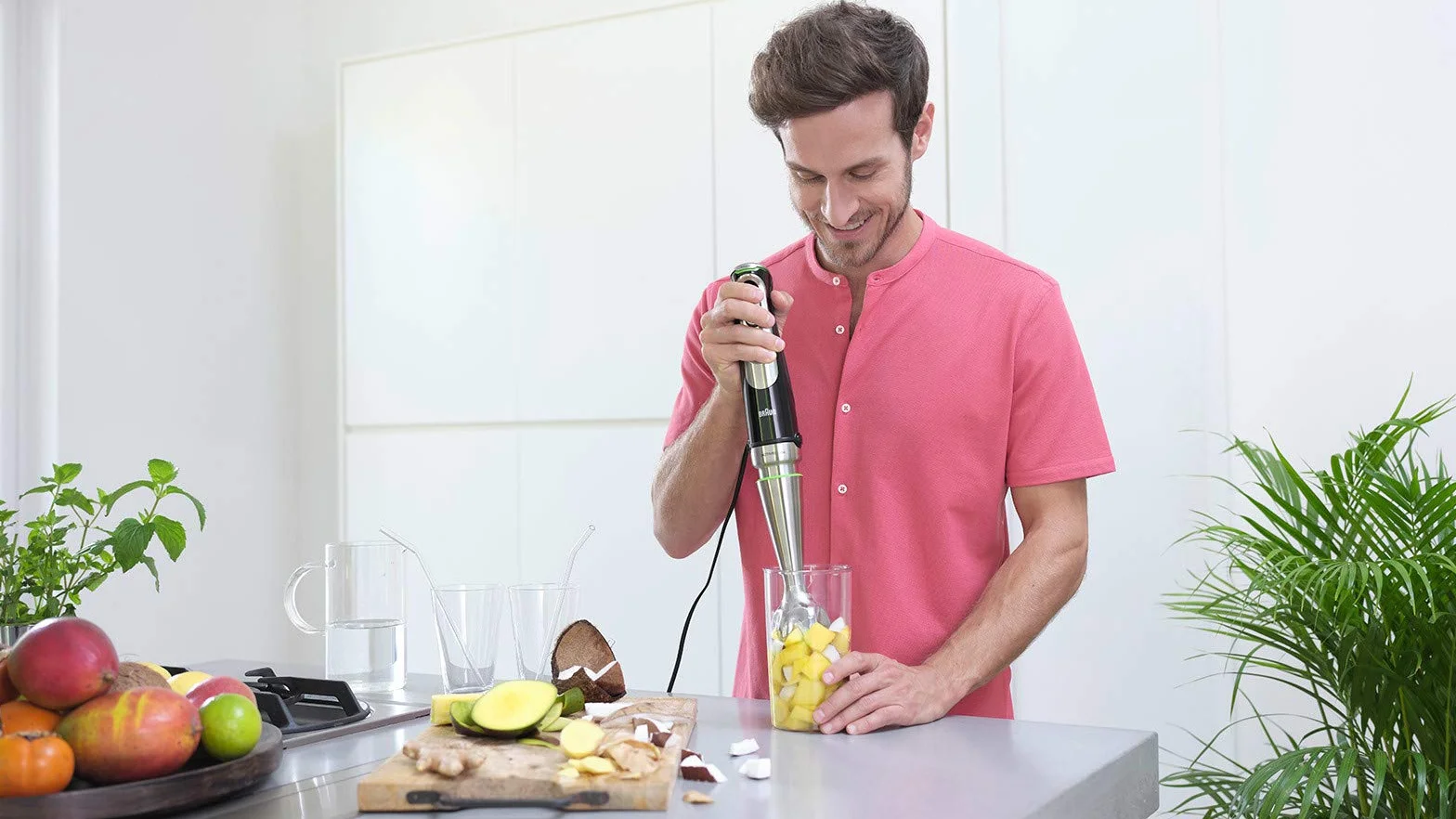 Braun Multiquick 9 Blender Ręczny, Czarny/Srebrny, 1 l