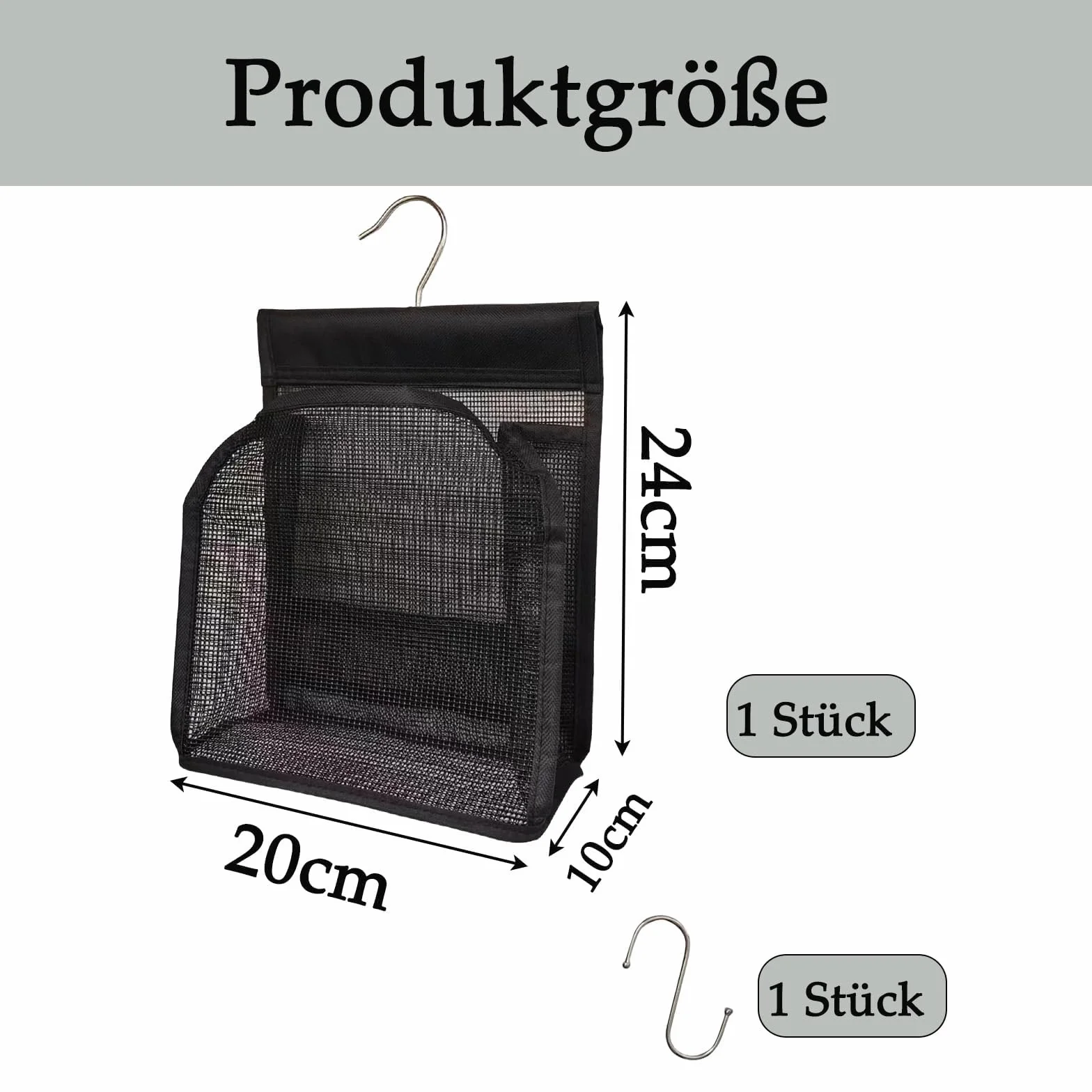 Torba na spinacze do ubrań, łatwy haczyk do zawieszenia, czarny, przenośny, wykorzystuje rodzinną łazienkę i ogród na zewnątrz