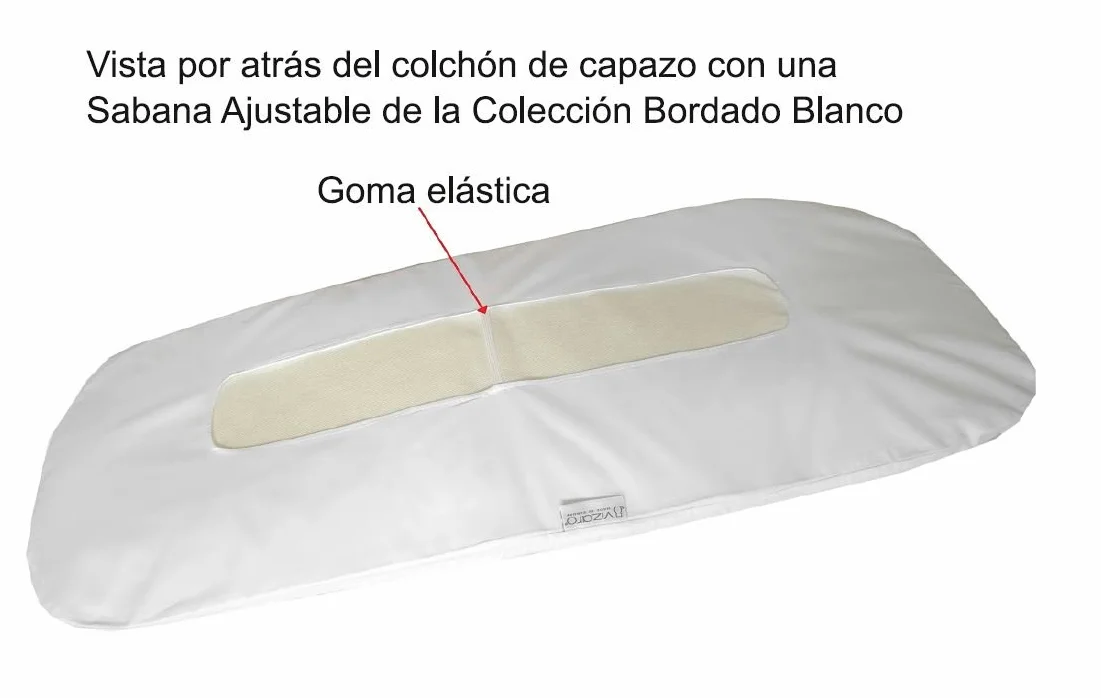 Vizaro - Prześcieradło do materacyka gondolki, wózka dziecięcego 70-80x30-35cm - 100% Bawełna - Wyprodukowane w UE, OekoTex - Bordado Beige