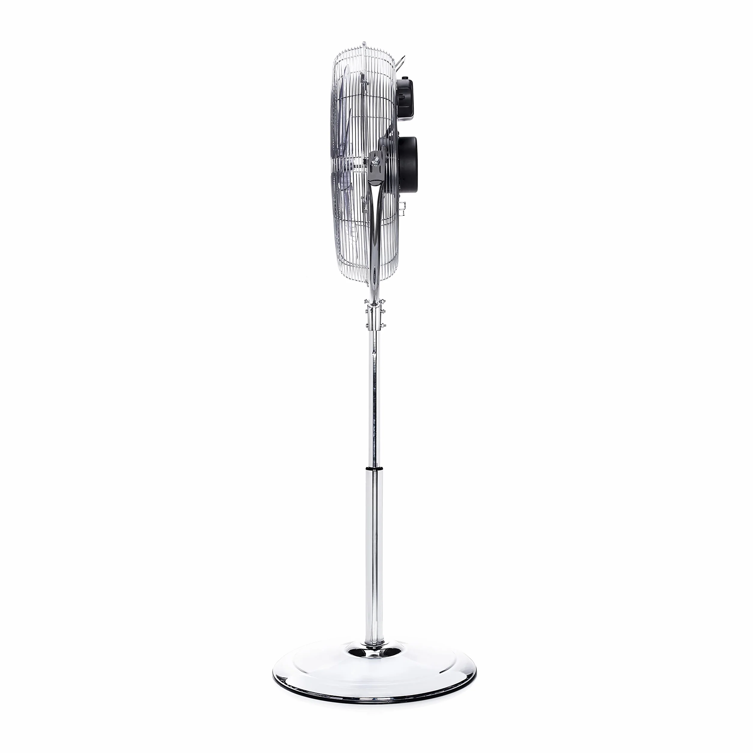 Tristar VE-5975 wentylator stojący z metalu o dużej prędkości – 100 W – 45 cm Ø – 3 stopnie – oscylacja 130°