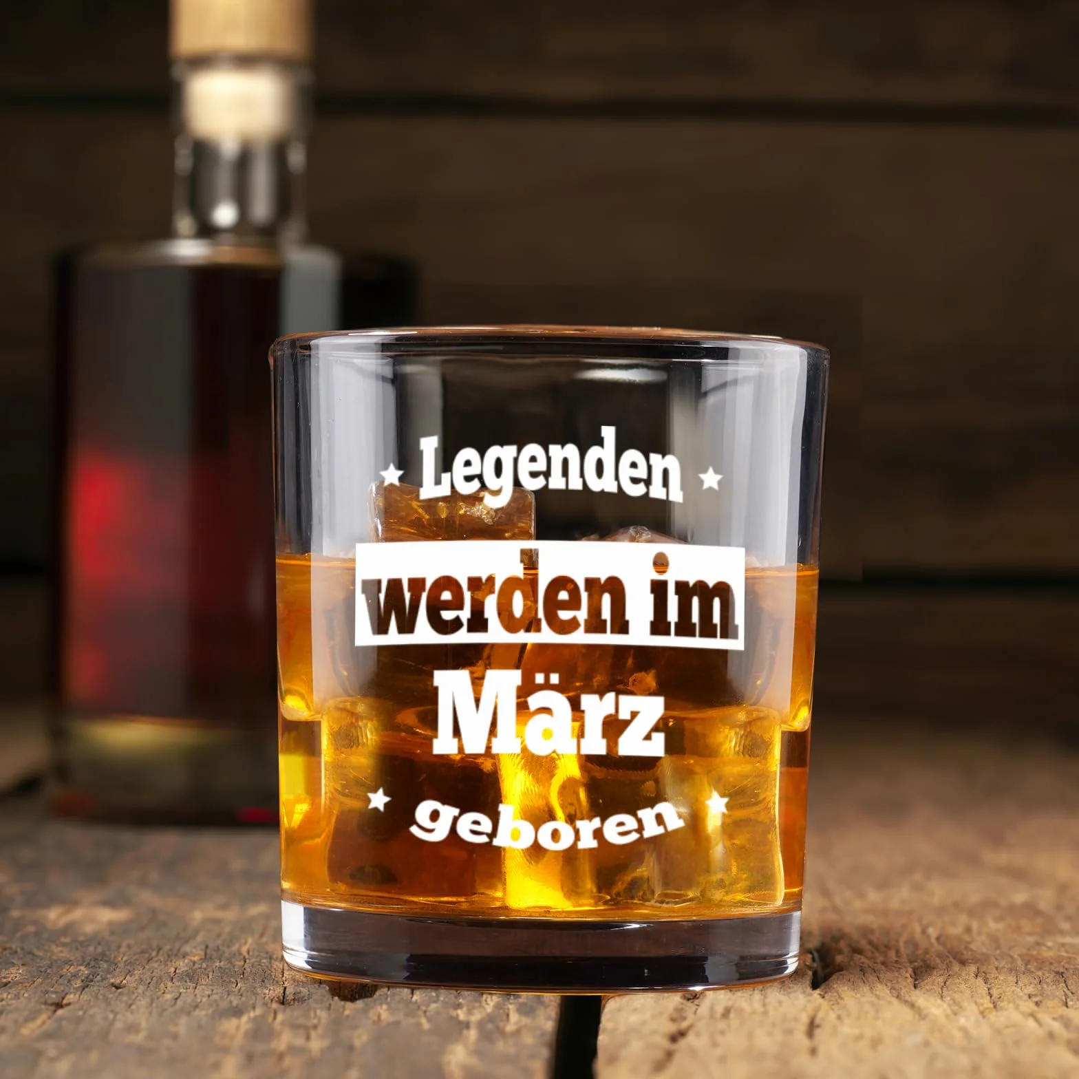 Joymaking Szklanka do whisky – prezent dla mężczyzn, prezent urodzinowy w marcu, sensowny zabawny prezent dla taty, przyjaciela, współpracownika, syna, dziadka – 300 ml