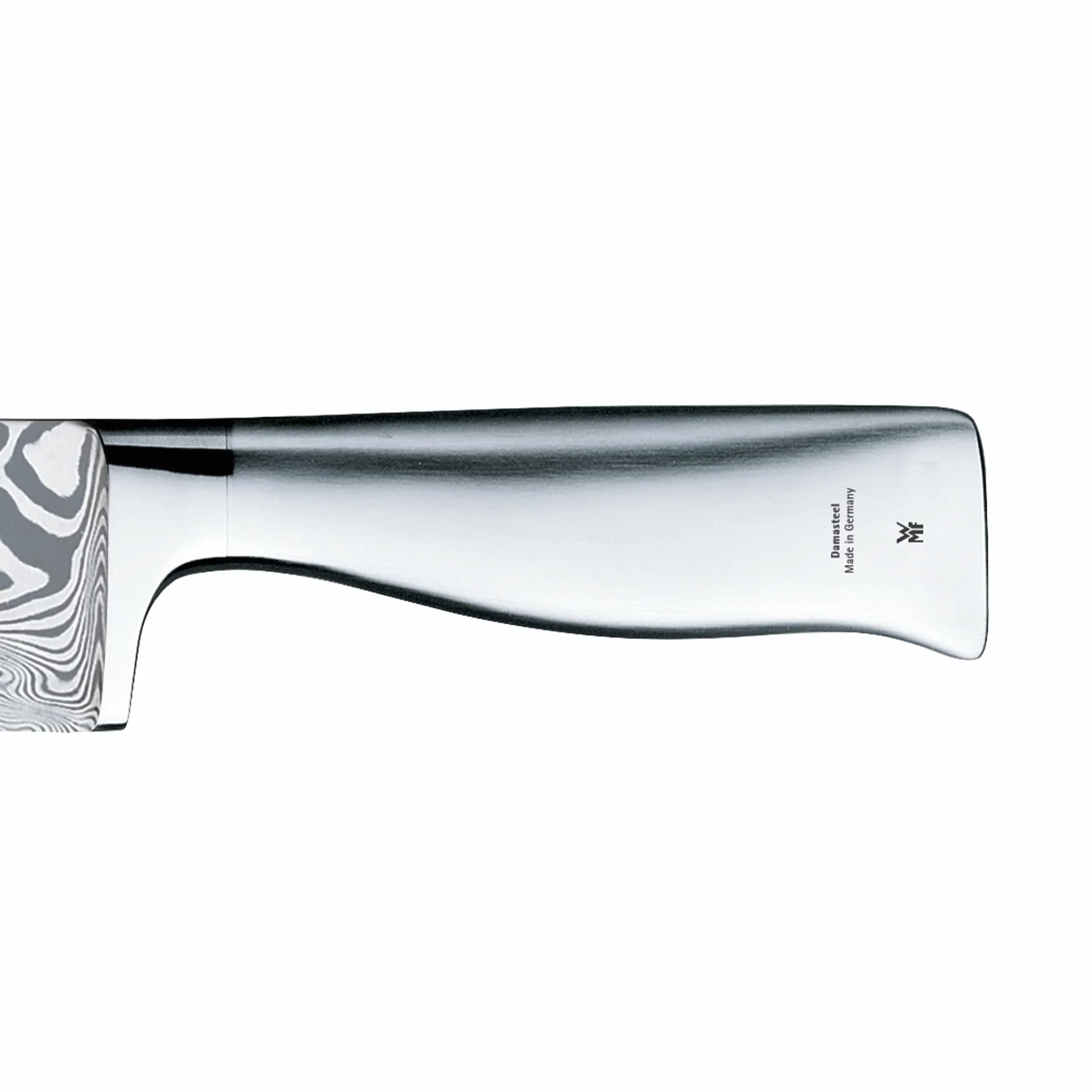 WMF Grand Gourmet nóż ze stali damasceńskiej, nóż uniwersalny 23 cm, 120-warstwowy, Performance Cut, ostrze 11 cm