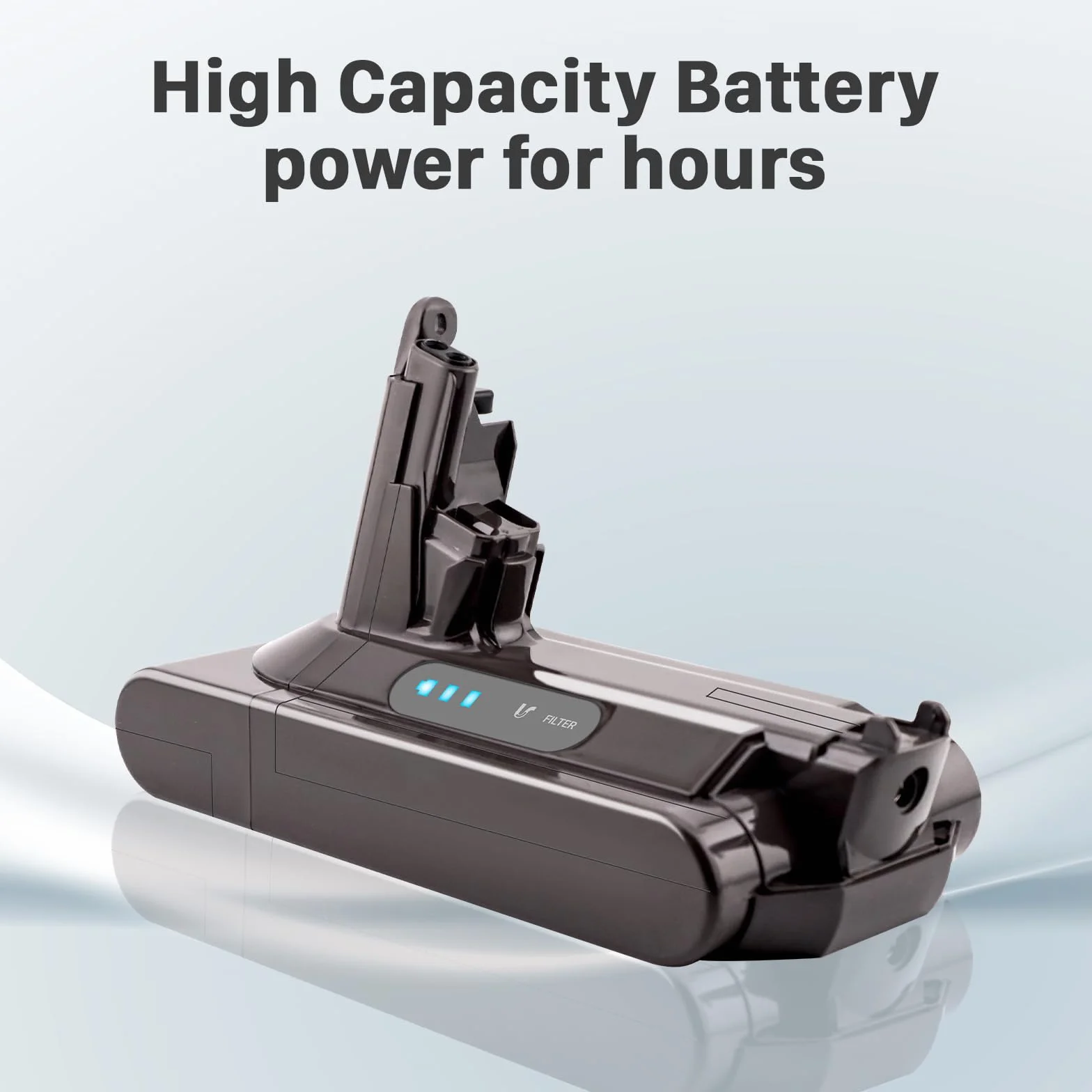 Akumulator zamienny do Dyson V10, 7200 mAh V10 Animal V10 Absolute V10 Motorhead SV12 V10 Fluffy Cordless Stick Vaccuum Cleaner (nie pasuje do SV10)