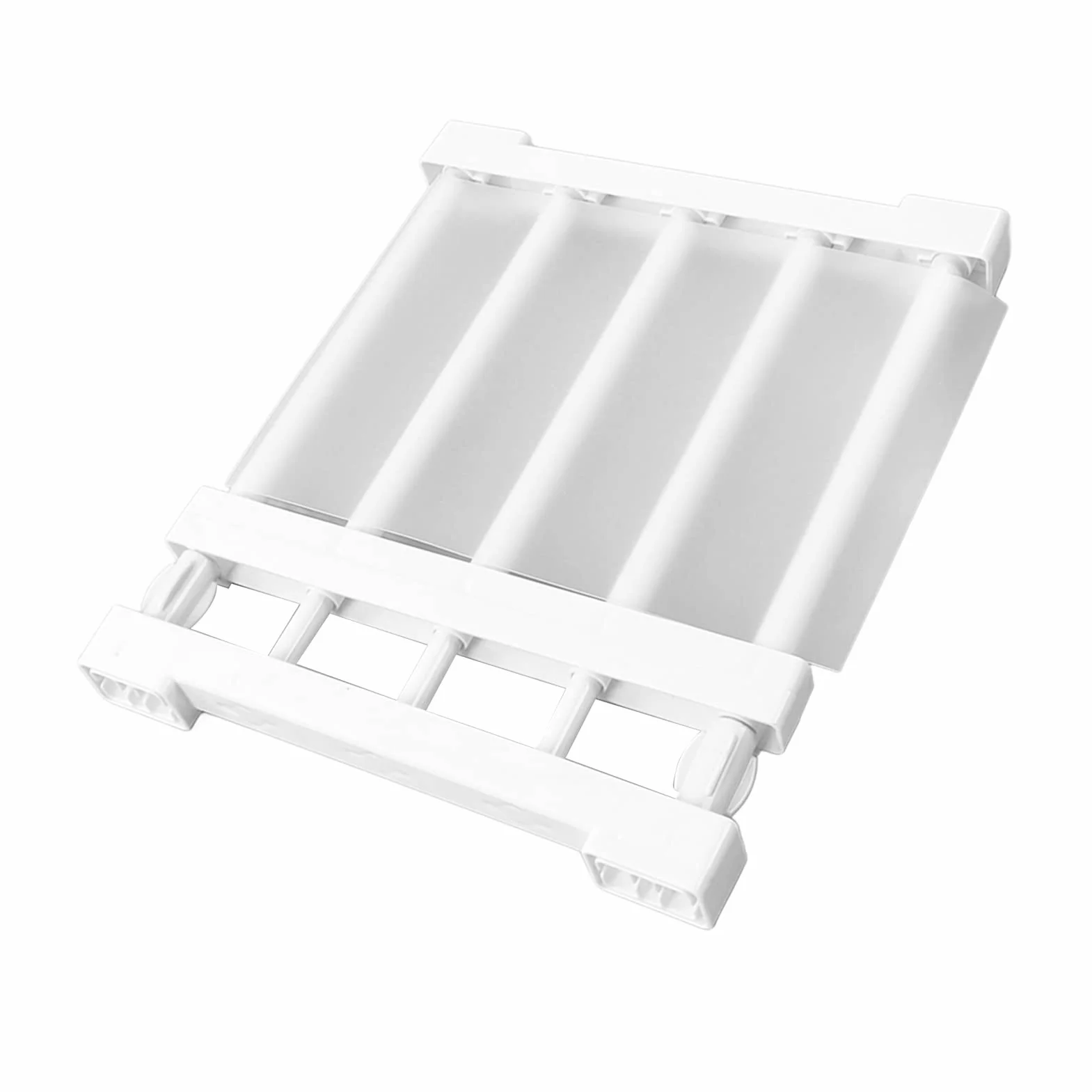 Keenso Półka Napinana do Szafy DIY, Szafka na Gwoździe, Stojak do Przechowywania do Szafy, Półka na Książki, materiał Premium o Nośności od 0 do 20 Kg (Długość 30-40 cm / 11,8-15,7 cala)