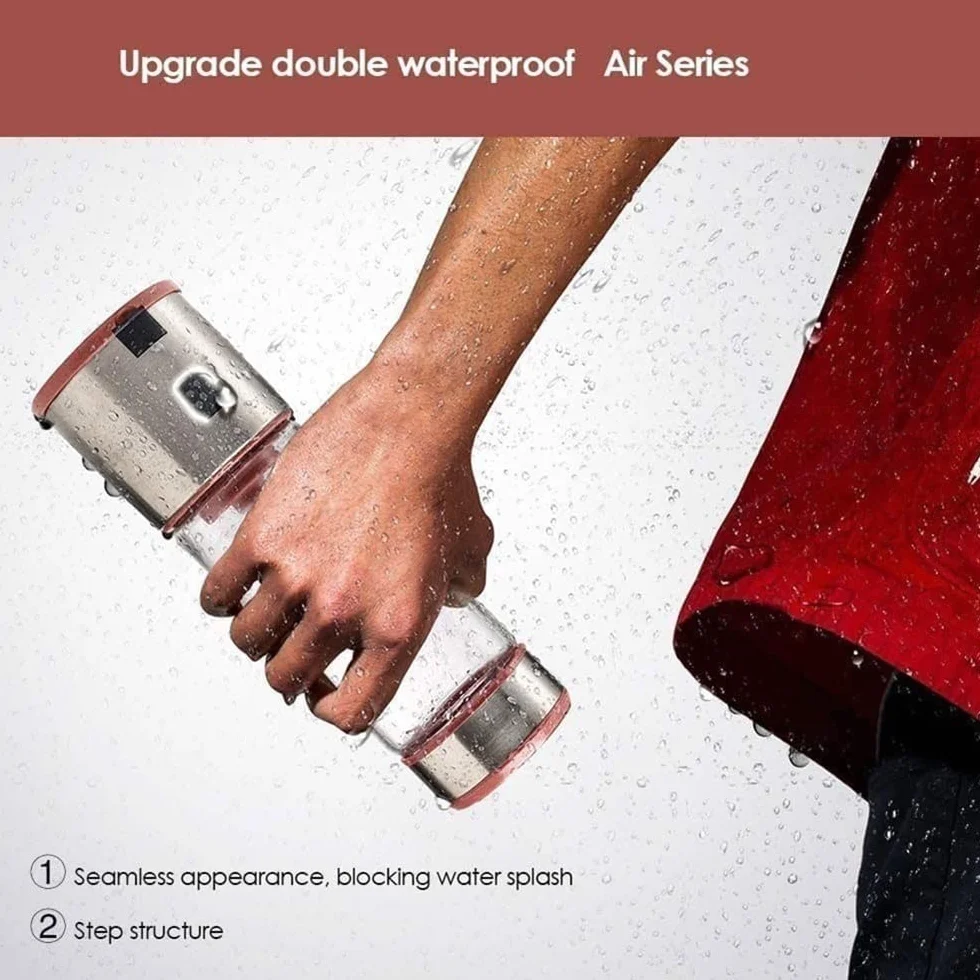 Przenośny blender, mini blender do koktajli i smoothie, osobisty blender ładowany przez USB, blender do soków, ręczny blender do sportu, na siłownię, do domu i biura (rozmiar: 1)