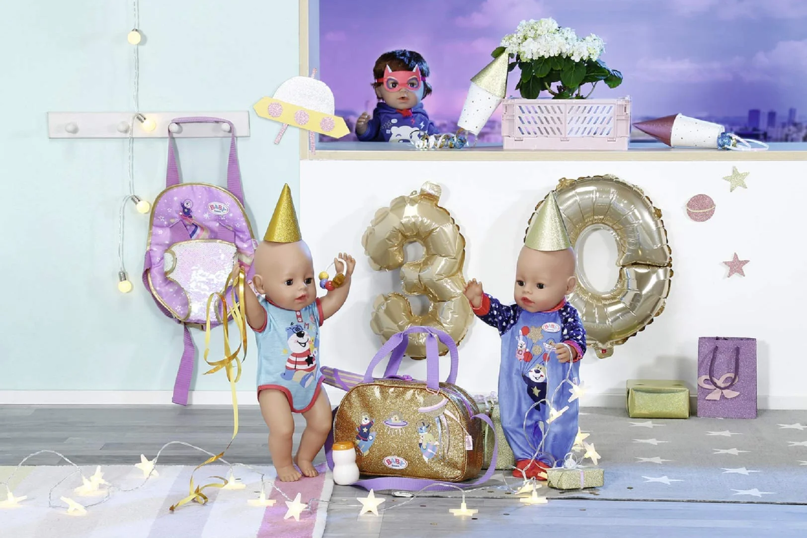BABY born 515 831106 EA 'Happy Birthday' torba do przewijania, mieszana, jeden rozmiar