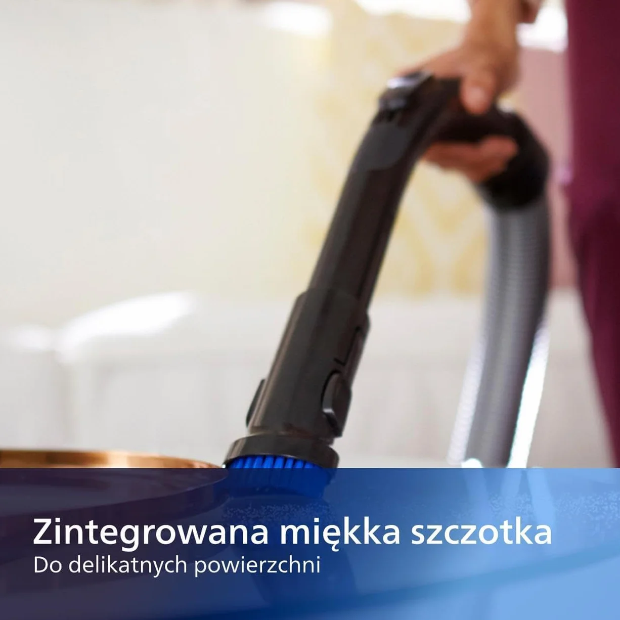Philips PowerPro Expert Odkurzacz Bezworkowy 900W Filtr Allergy H13 Nasadka TriActive FC9729/09