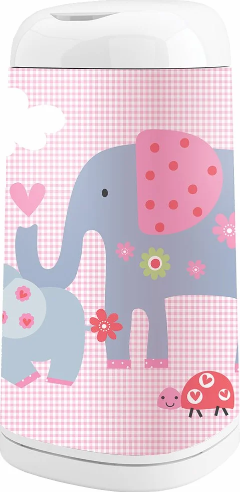 Angelcare Dekoracyjny pokrowiec na kosz na pieluchy Dress Up Elephant