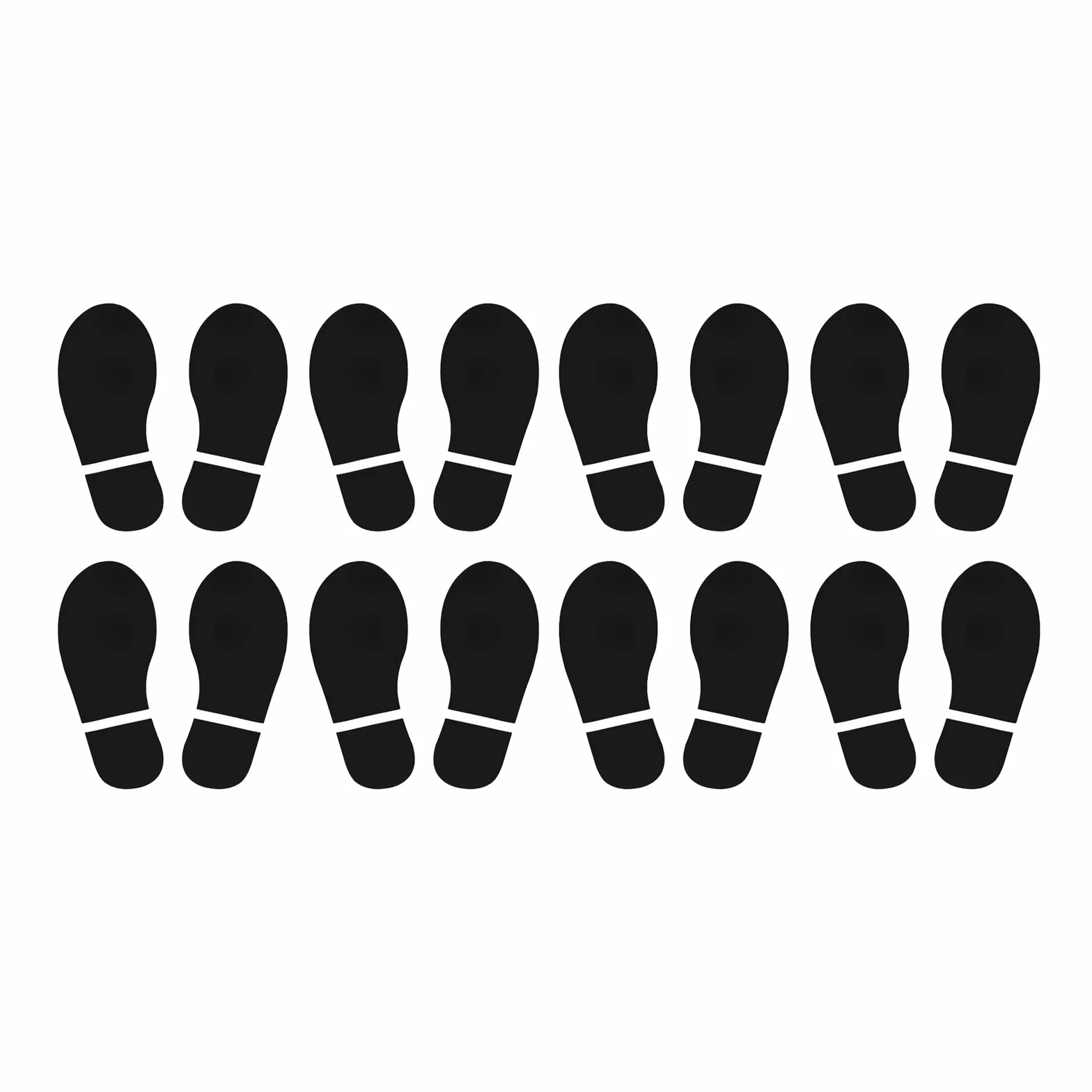 PATIKIL 15 x 6 cm, naklejki podłogowe, 8 par butów PCW, odcisk stopy, ściany, schody, naklejka do dekoracji domu, klasy, czarne