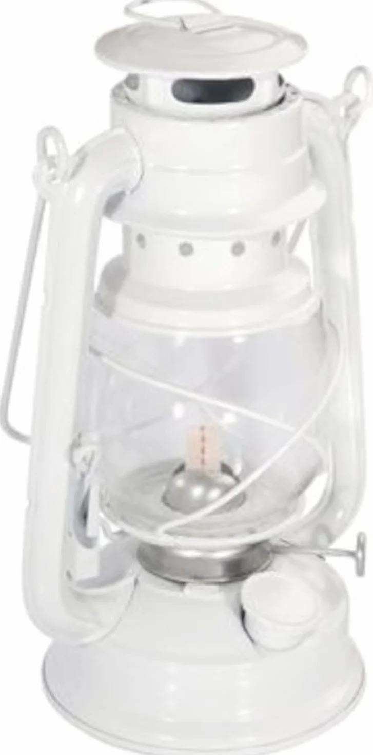 Zestaw 4 lamp olejowych w stylu retro, z knotem, do użytku bez prądu, odporne na warunki atmosferyczne i stylowe, wysokość 35,5 cm, kolor czarny lub biały, dekoracja i światło awaryjne do ogrodu, na
