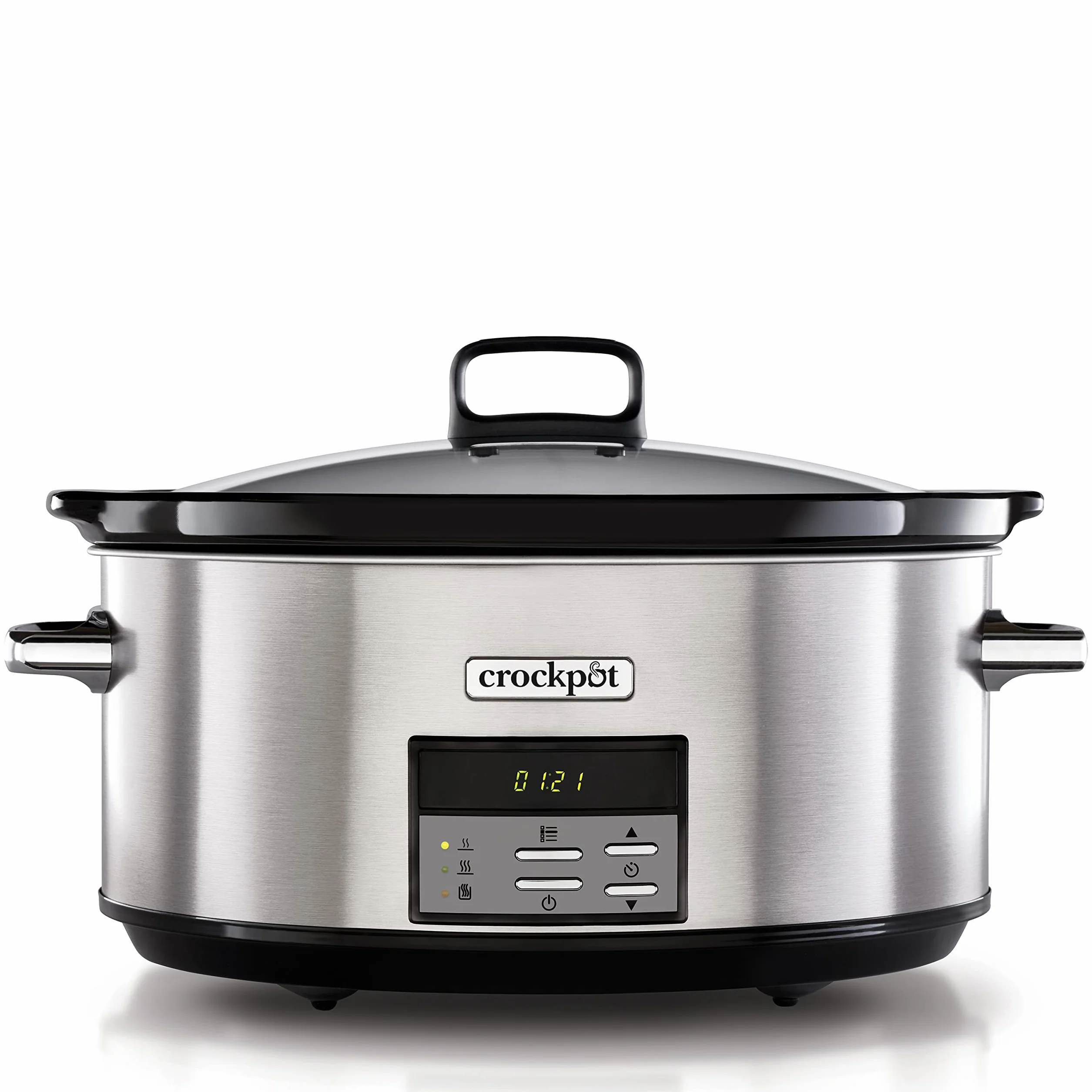 Crock-Pot Csc063X Wolnowar, Czarny/Srebrny, 7,5 l
