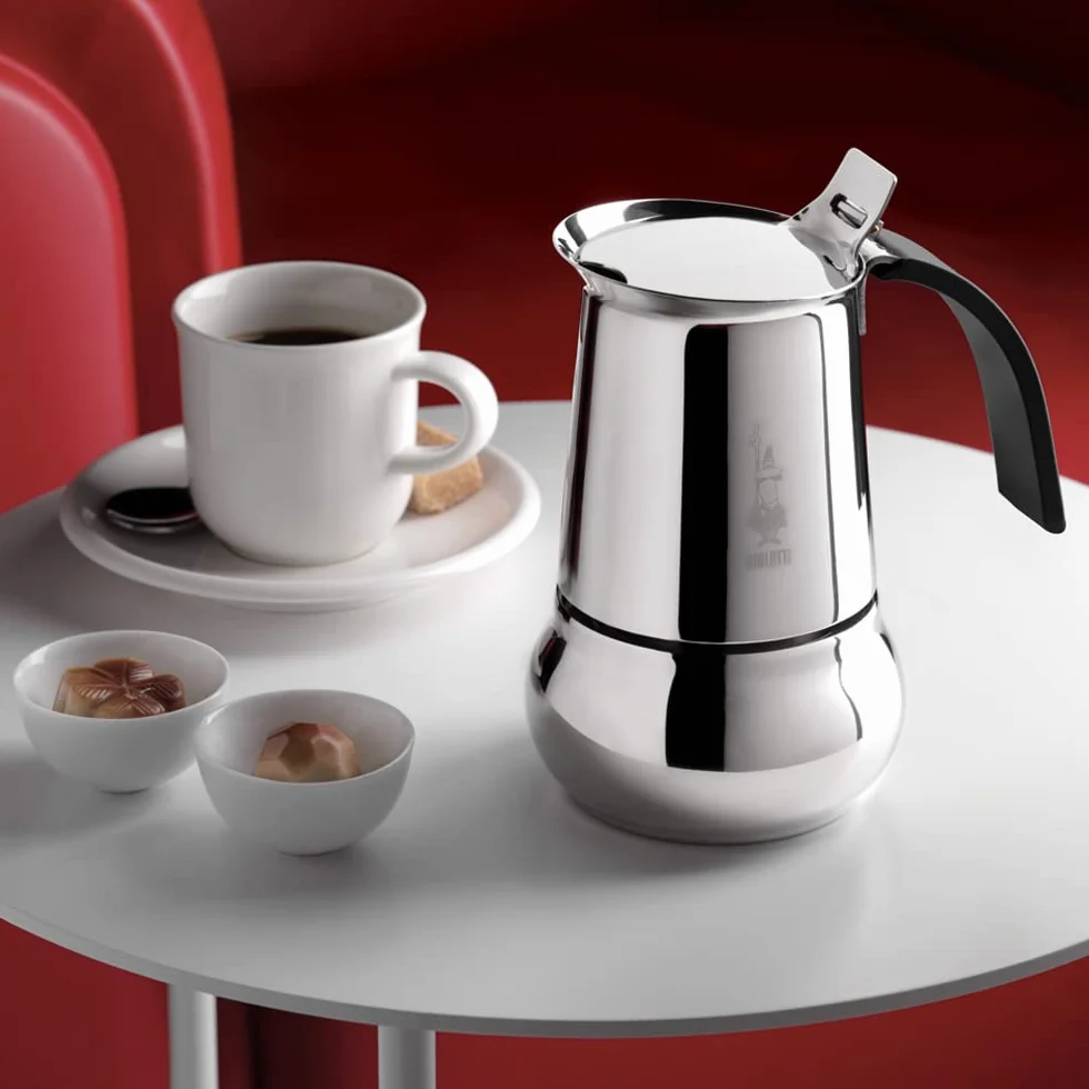 Bialetti 4885 0004885/CN zaparzacz do kawy, aluminium, srebrny