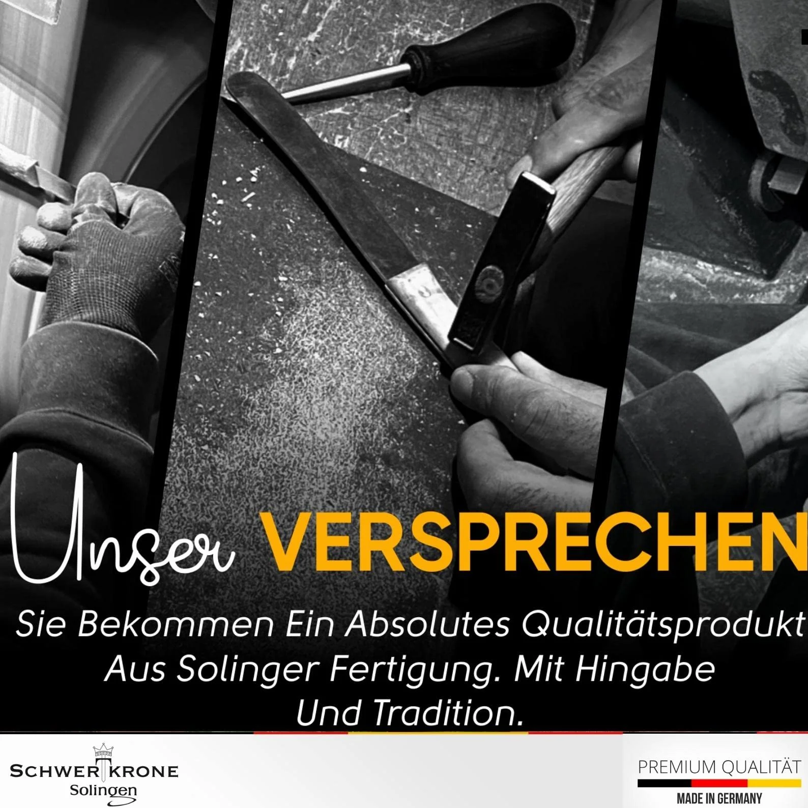 Schwertkrone Zestaw noży rzeźniczych - Made in Germany, nóż rzeźniczy