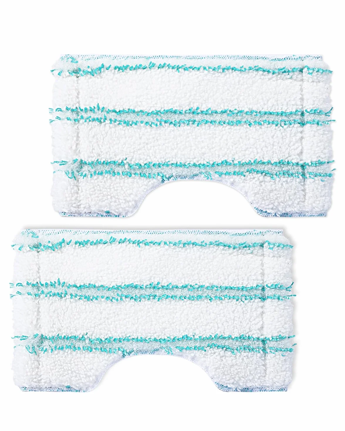 zestaw 2 zamiennych poszewek do myjki łazienkowej Bath Cleaner Micro Duo Telescope, mop do armatury, poszewka na mop z mikrofibry ze specjalnym włosiem, pokrowiec zastępczy do mopa