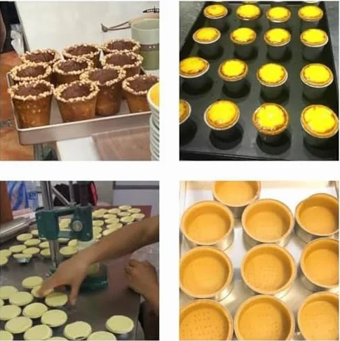 Maszyna do robienia skorupek jajek – ręczna prasa do ciast i muszli do ciast, narzędzie ręczne do pieczenia tart i muszli waflowych, łatwy w użyciu gadżet kuchenny