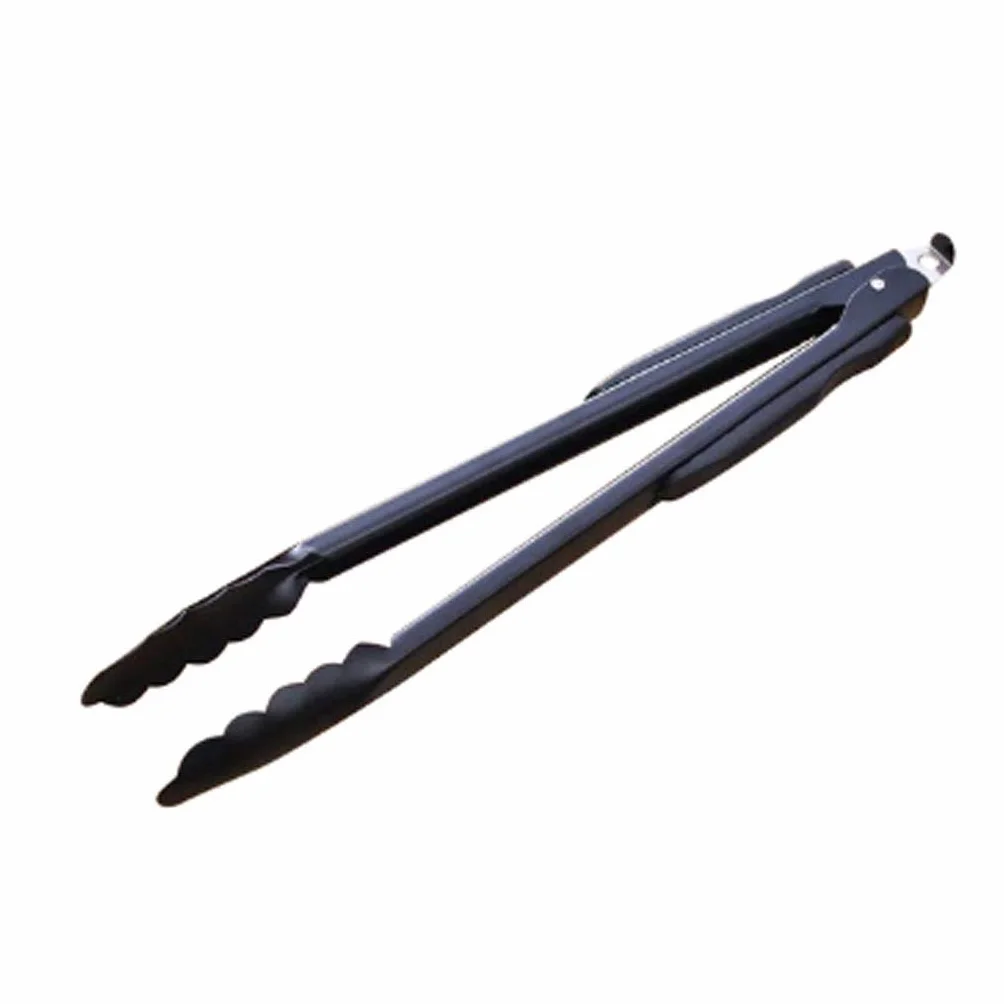 Silikonowe szczypce do grilla, szczypce do ciasta sałatkowego, nieprzywierające szczypce do grilla kuchennego (rozmiar: 24,5 cm) (24,5 cm)
