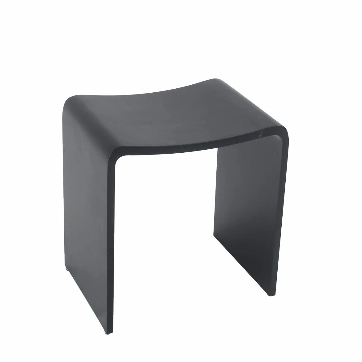 Four & More Taboret łazienkowy, stołek prysznicowy, fotel prysznicowy, luksusowe, designerskie, sztuczny kamień, spa, wykonane z wysokiej jakości litego kamienia