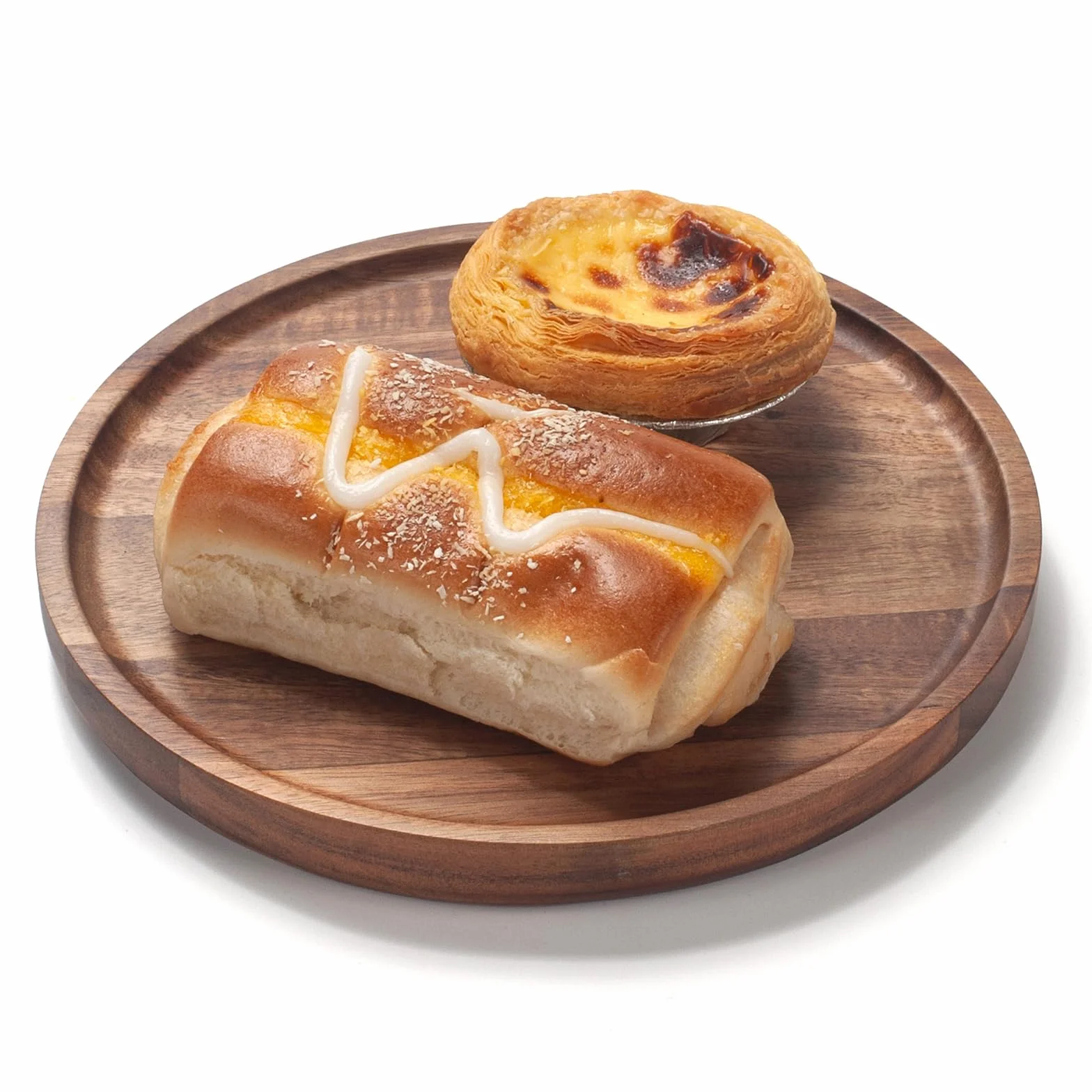 Okrągła drewniana taca z drewna akacjowego, dekoracyjna taca do serwowania na stolik kawowy i wystrój domu, drewniana tablica do wędlin na blat kuchenny, 20 cm