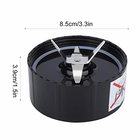 Akozon Magic Blade, blender z ostrzami, pasuje do Magic 250 W (płaski kształt), sokowirówka krzyżowa i płaska (250 W)
