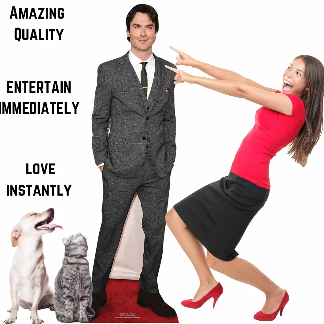 Star Cutouts stojak kartonowy Ian Somerhalder