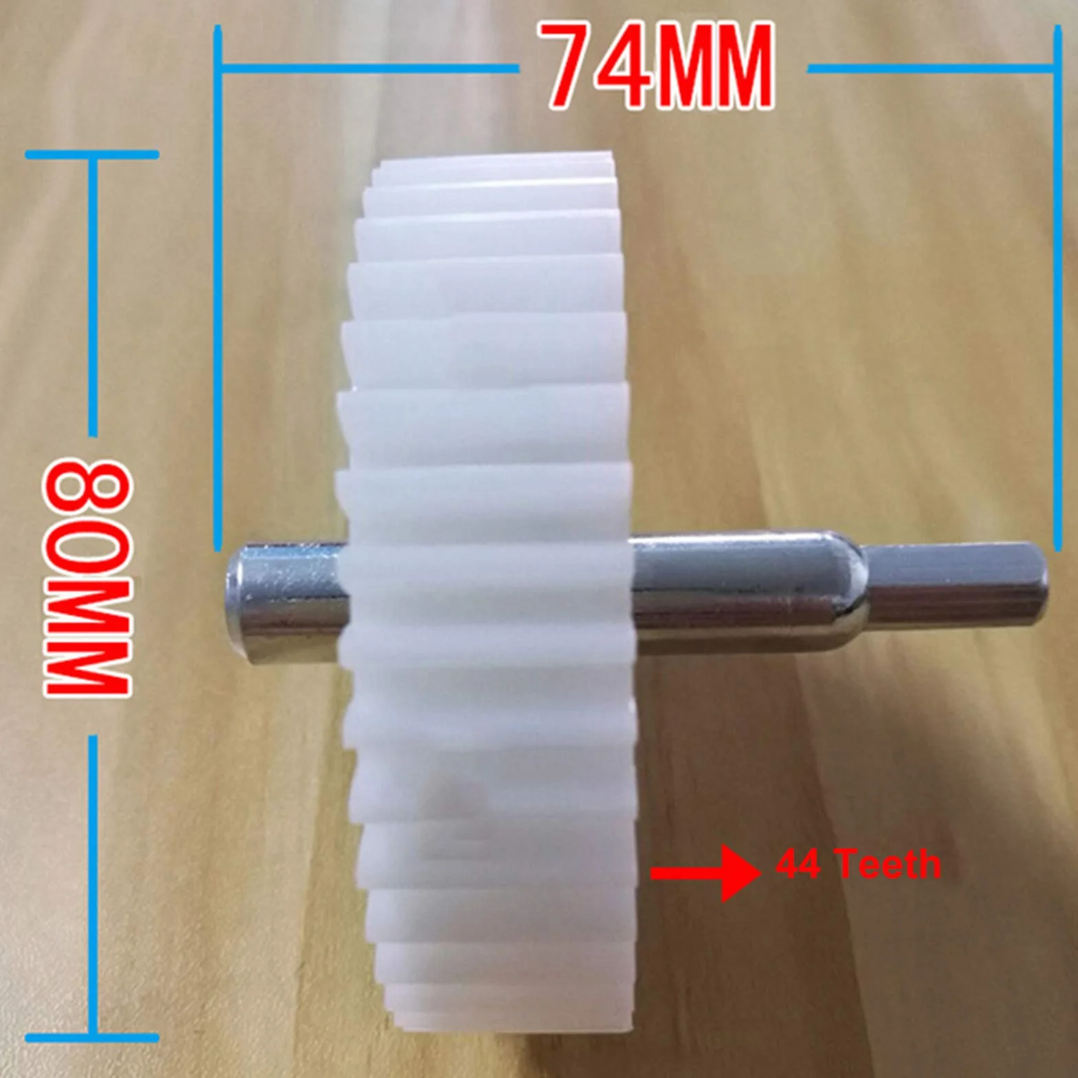 Zastępczy plastikowy mechanizm zębaty do maszynki do mięsa S/M/L dla domowej maszynki do mięsa Część do naprawy