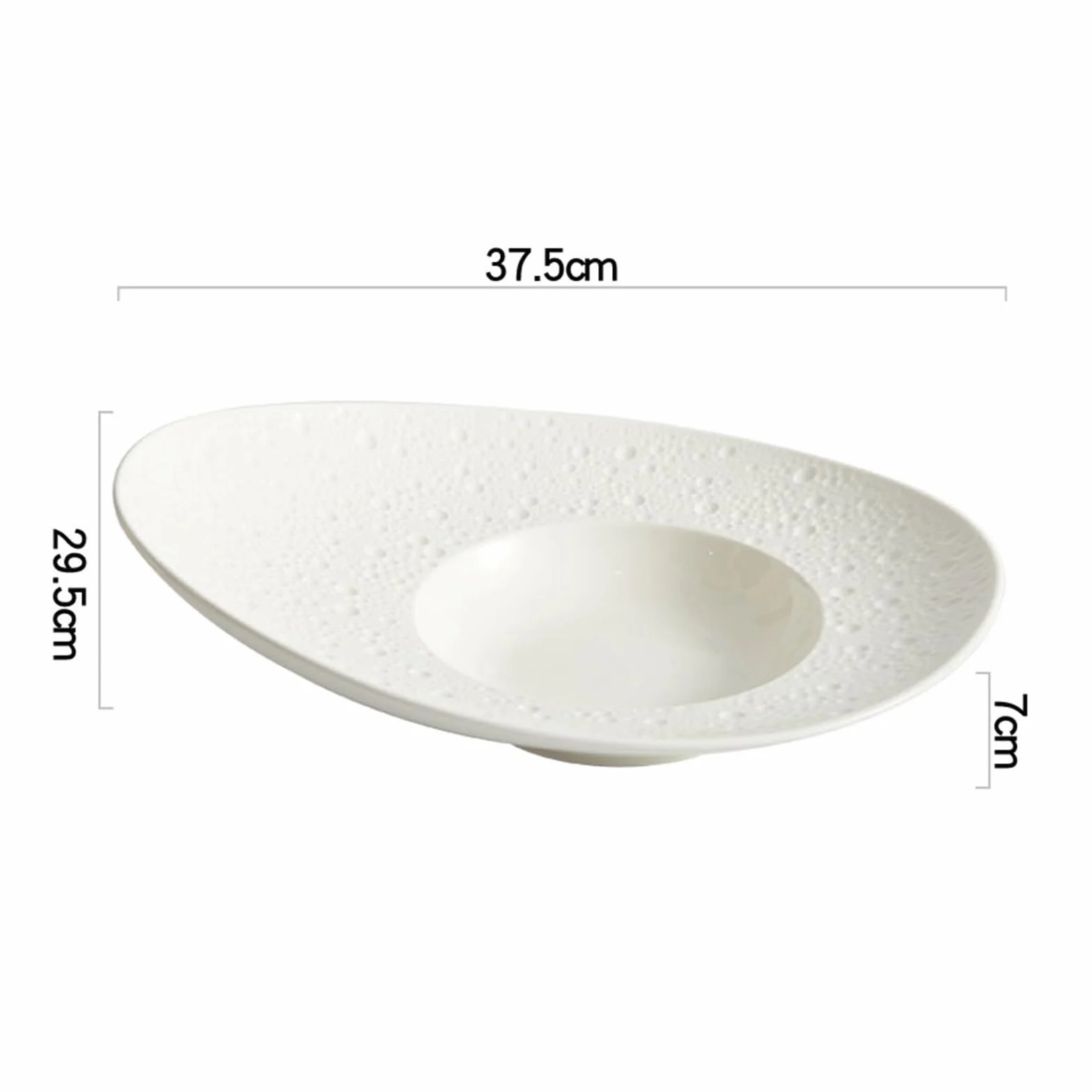 Talerz obiadowy wykwintny talerz na zupę spersonalizowany kształt kapelusza talerz obiadowy biały ceramiczny restauracja hotel premium uczucie specjalna zastawa stołowa talerze kolacja