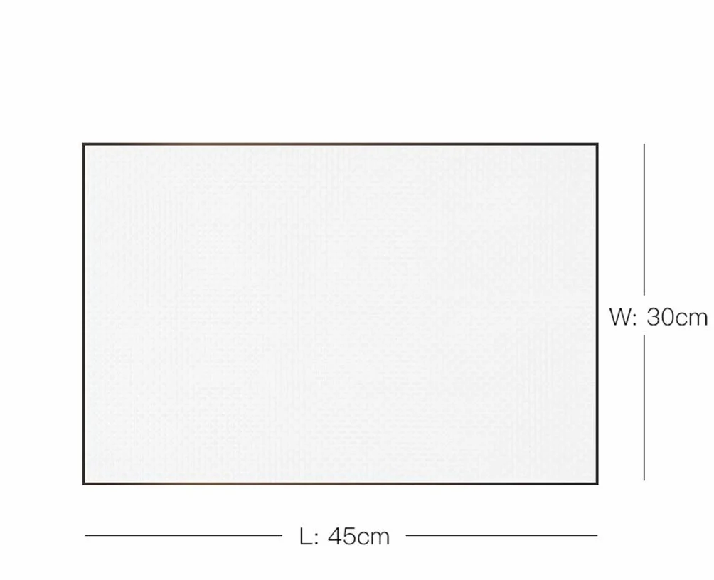 Podkładka termoizolacyjna, mata obiadowa Podkładka dla dzieci Podkładka pod garnek Podkładka pod miskę Coaster Hotel Restauracja Mata na stół Mata antypoślizgowa 45 * 30 CM Podkładki pod talerze (kolo