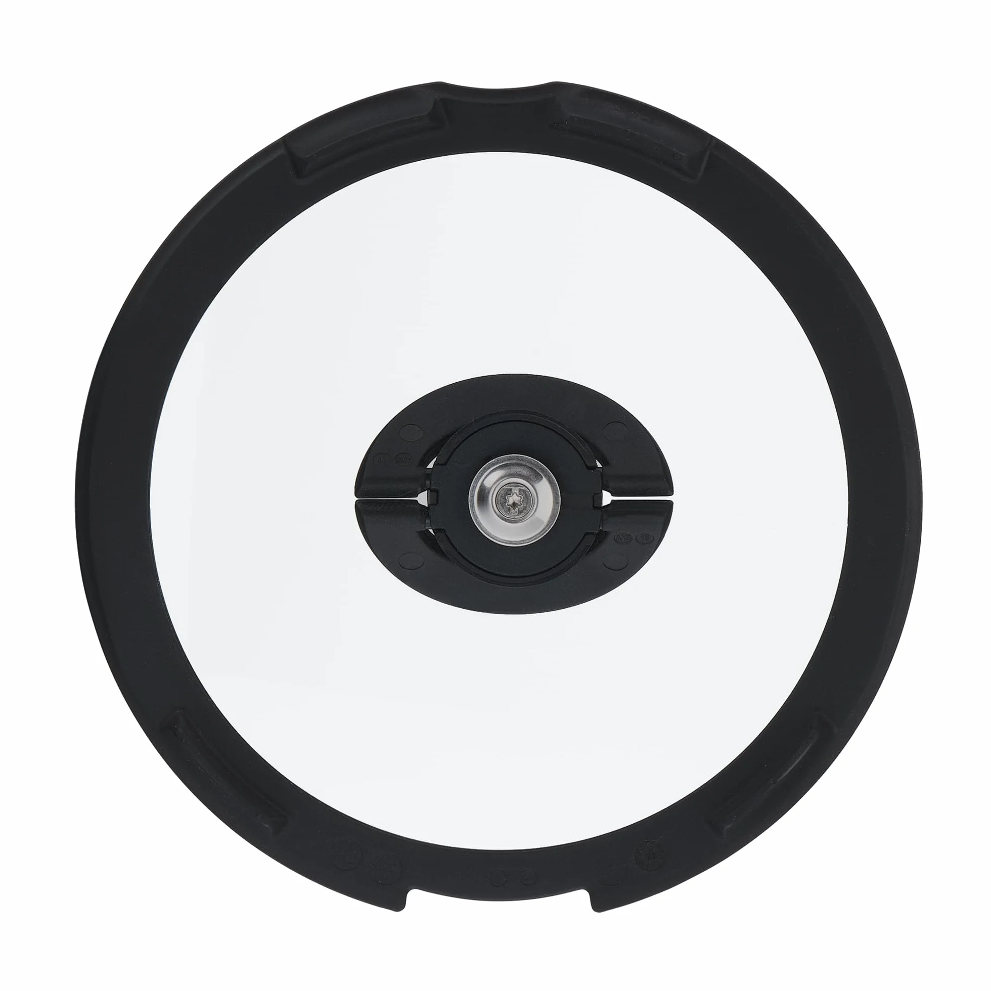 Tefal Ingenio szklana pokrywka 24 cm, łatwa do przechowywania, oszczędność miejsca, składane uchwyty, szybsze nagrzewanie, nadaje się do naczyń kuchennych Ingenio, nadaje się do zmywarki, wysokiej