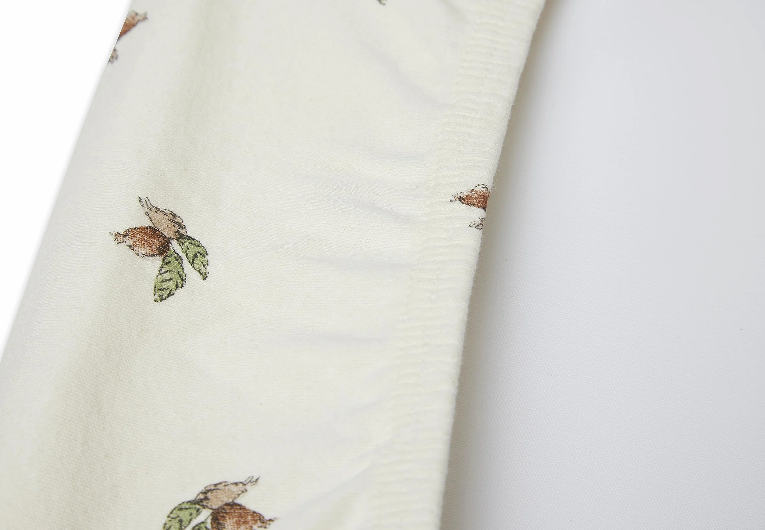 Jollein 022-503-67024 Changing Mat Cover Cotton Rosehip White (50 x 70 cm)