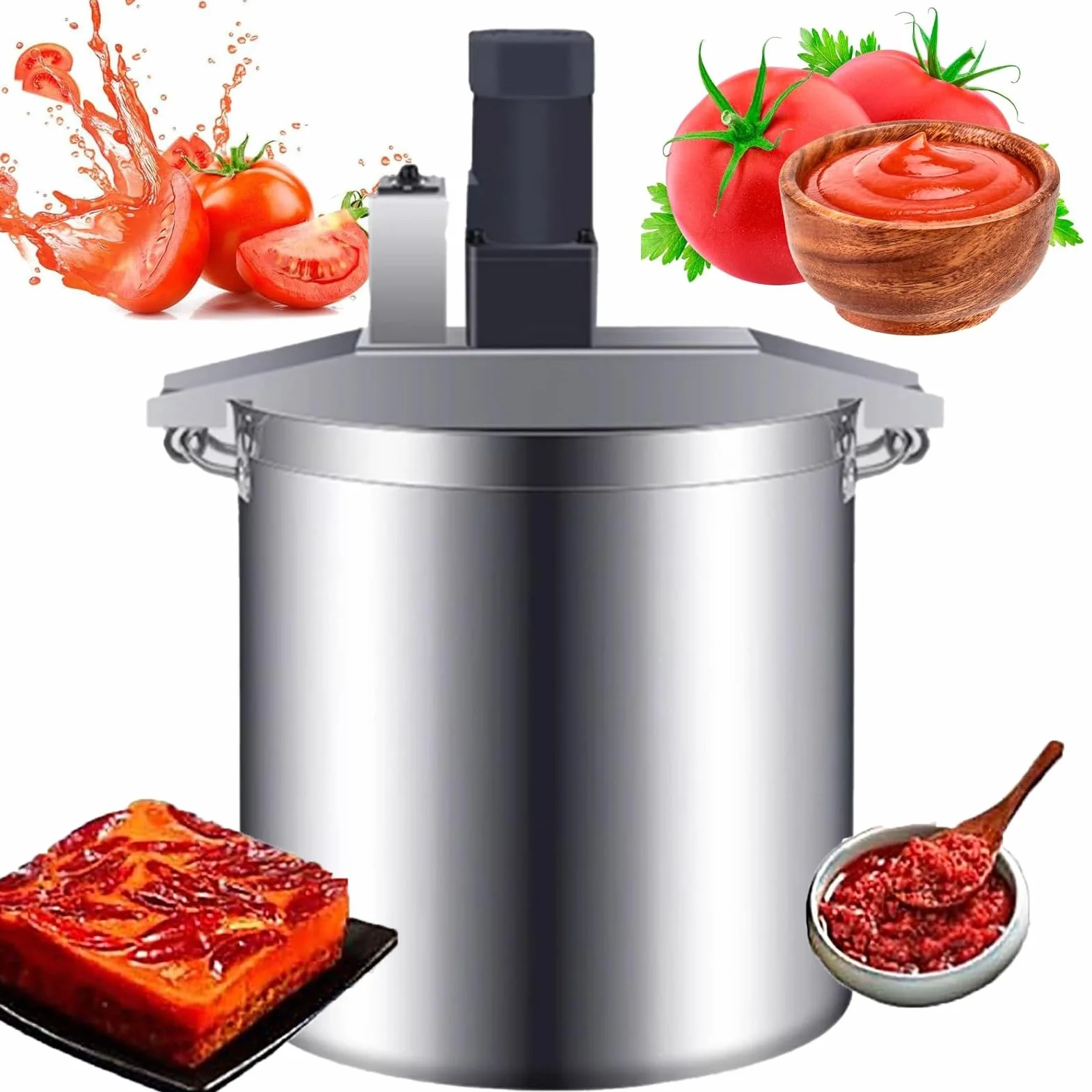 Komercyjny automatyczny mikser spożywczy skrobak z 4 łopatkami do dżemów, sosów, nadzień, przypraw do dna Hot Pot