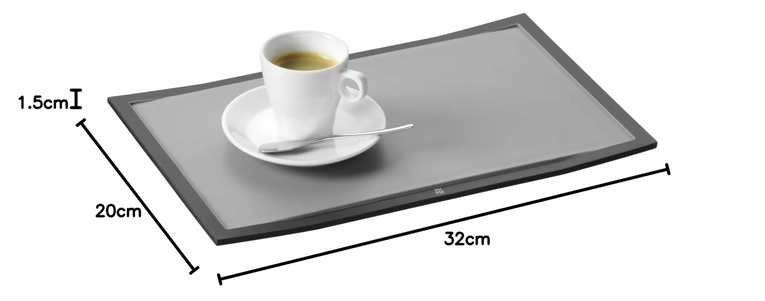 Wmf Deska do Krojenia Tworzywo Sztuczne Czarny 32 x 20 cm