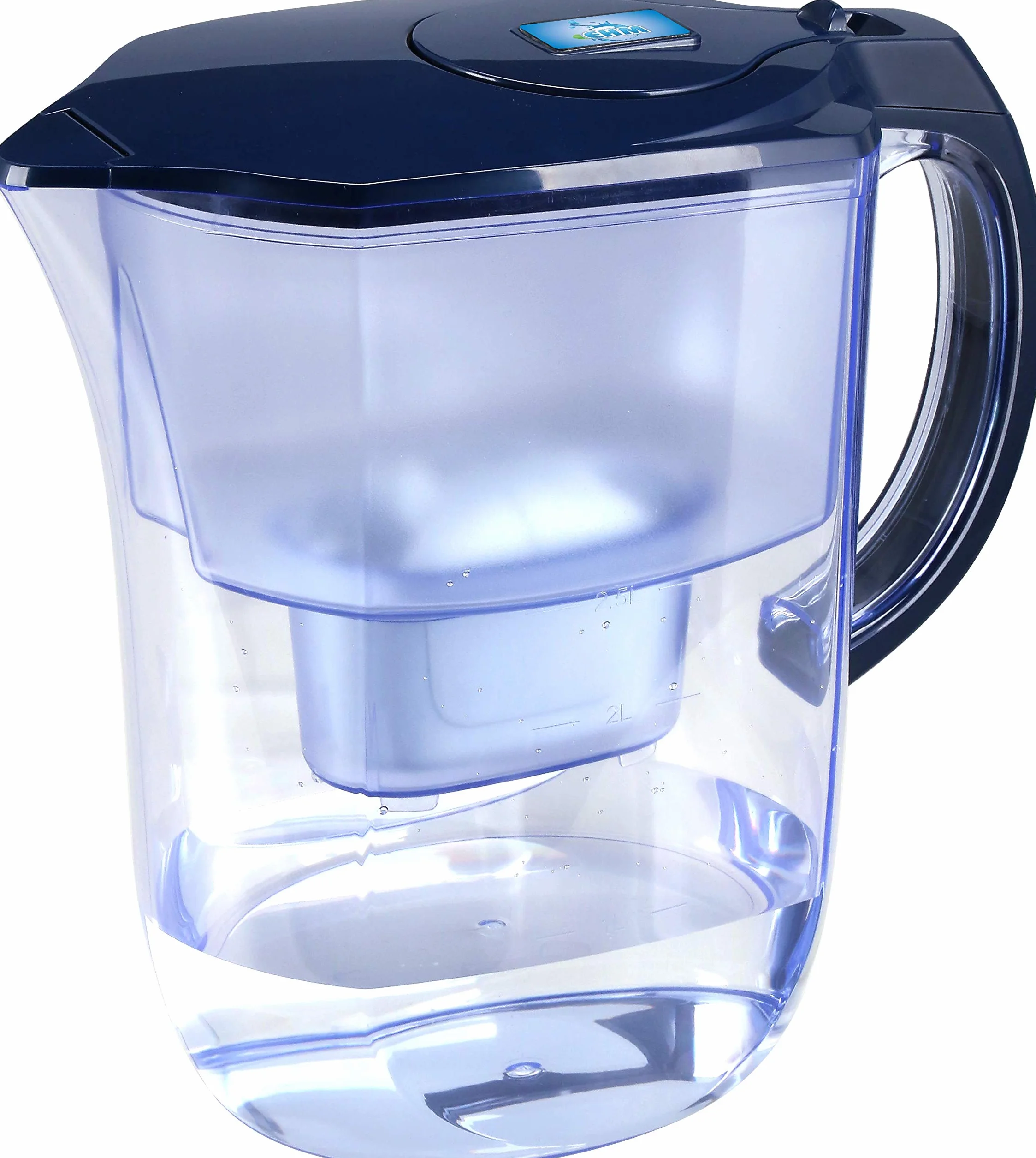 Ehm Ultra Premium alkaliczny dzbanek z filtrem do wody – 3,8 l, filtr z węglem aktywnym – bez BPA, zdrowa, czysta i wolna od toksyn, mineralizowana woda alkaliczna w ciągu kilku minut – do 9,5 pH-2023