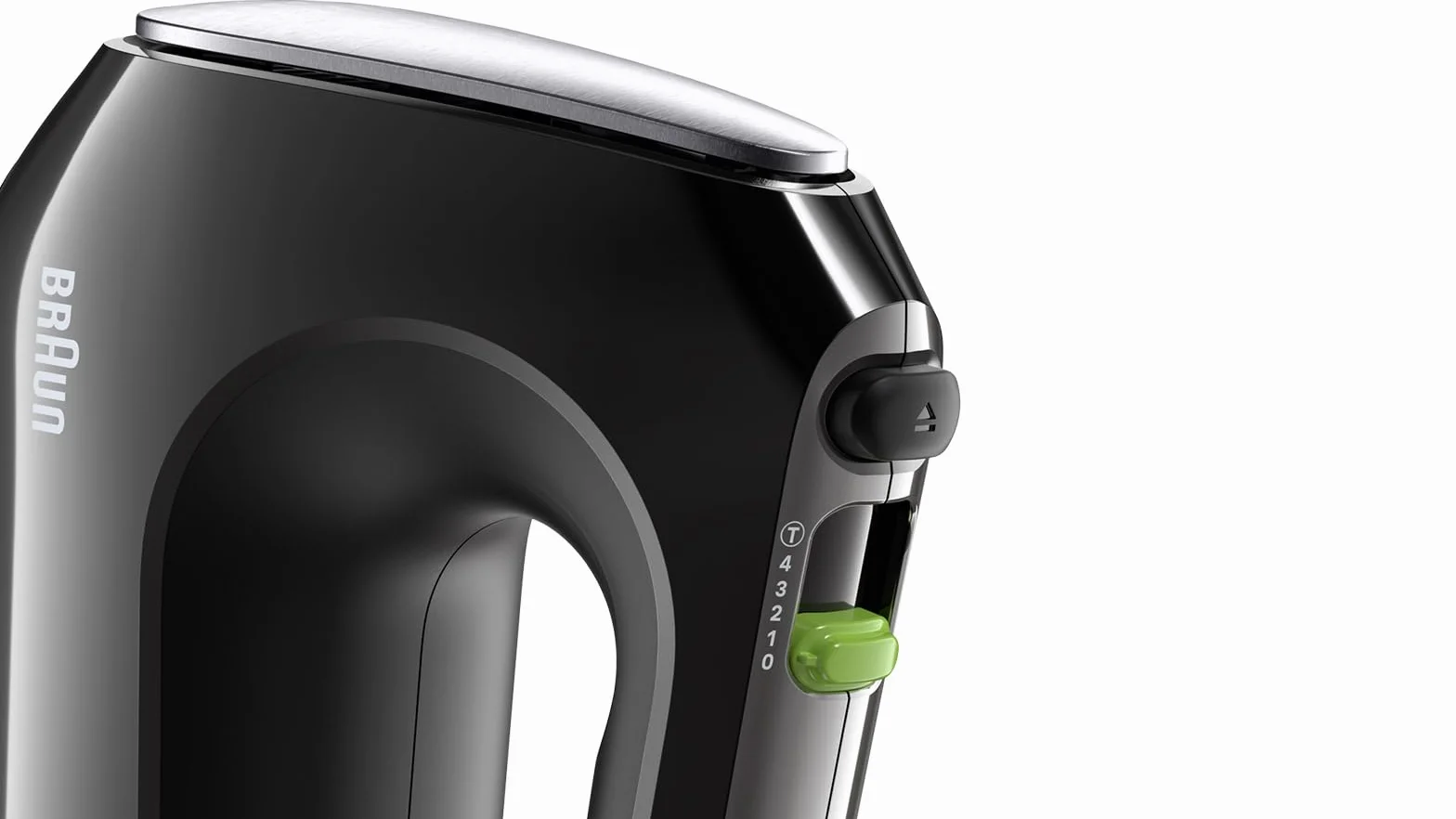 Braun Household MultiMix 2 HM2110BK mikser ręczny – mikser ręczny z 4 stopniami prędkości plus Turbo, technologia FastMix, EasyClick, w zestawie trzepaczka i hak do zagniatania, obsługa jedną ręką,