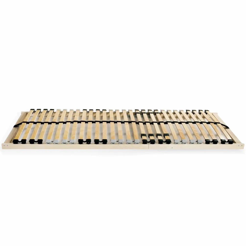 vidaXL Stelaż do łóżka z 28 listwami, 7 stref, 90 x 200 cm